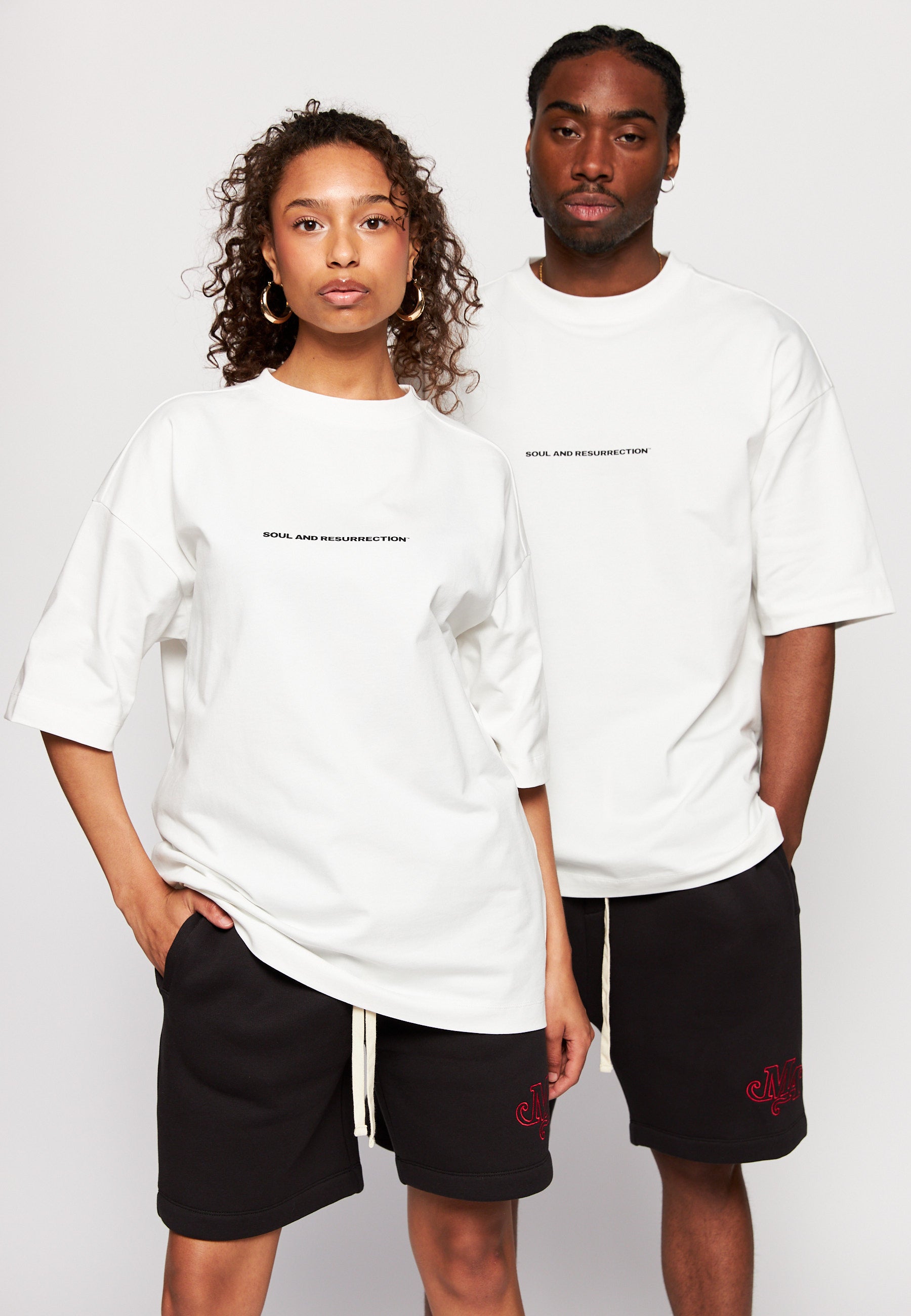 Oversize T-shirt BUTTERFLY Off White