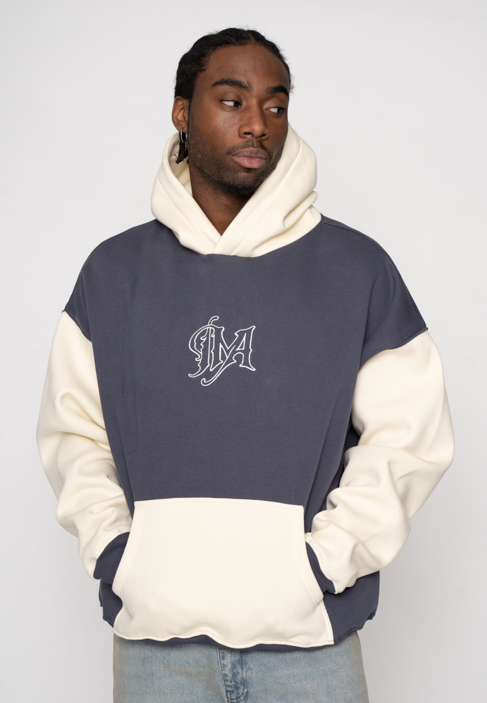 Oversized Hoodie RIDGE Odyssey Gray