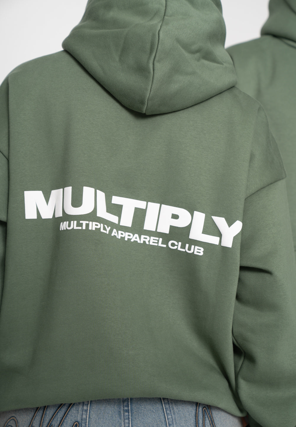 Oversize Hoodie MULTIPLY Duck Green