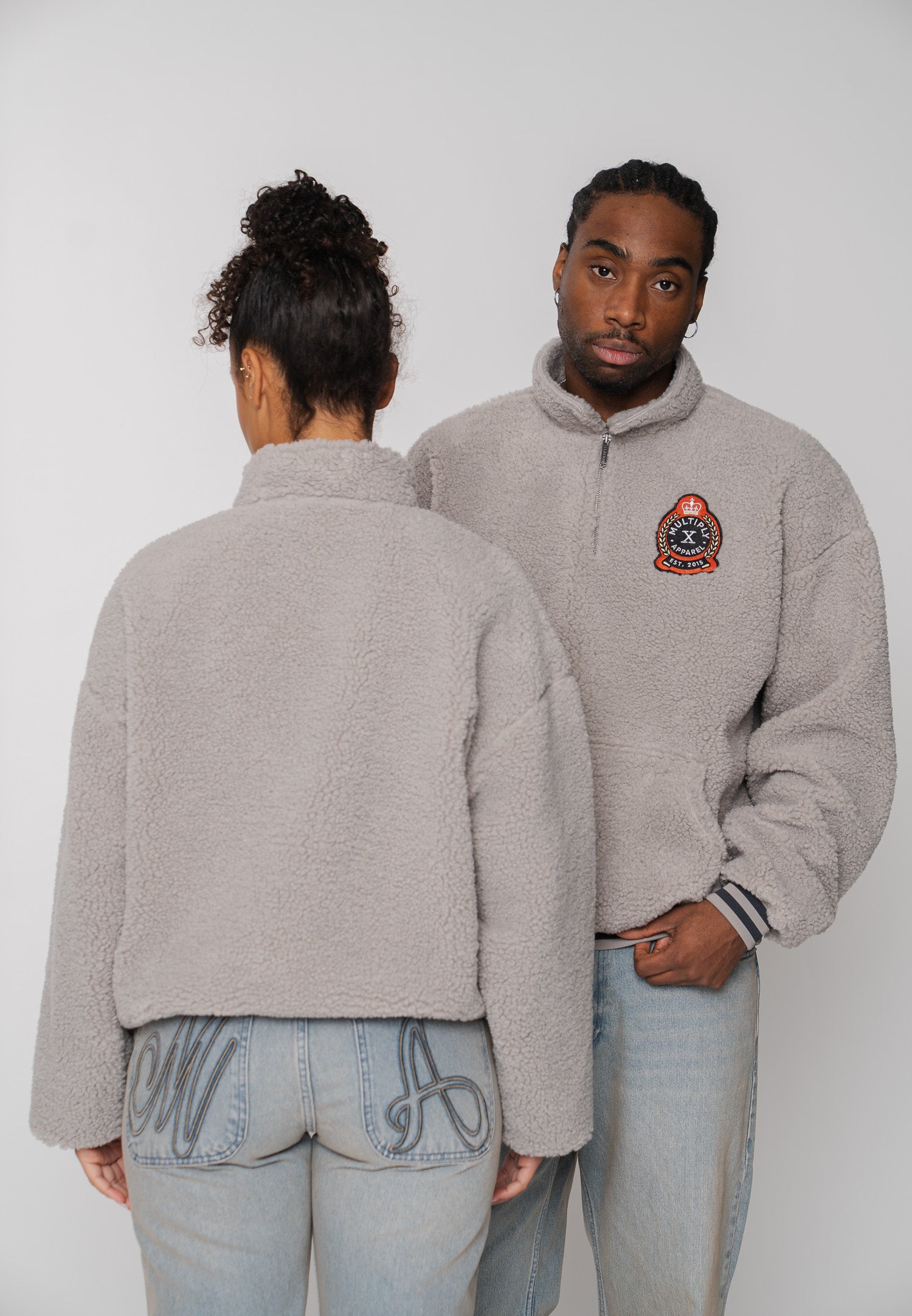 Oversize Polo EPOCH Opal Grey