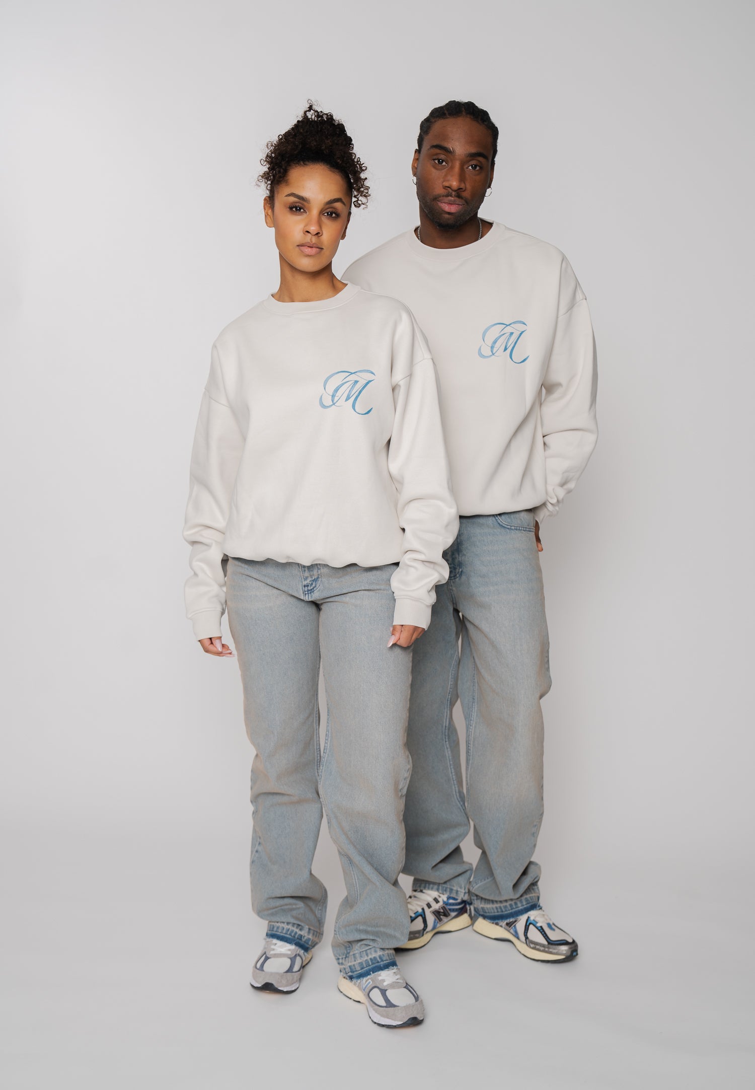 Oversized sweatshirt TATT Vasporous Gray