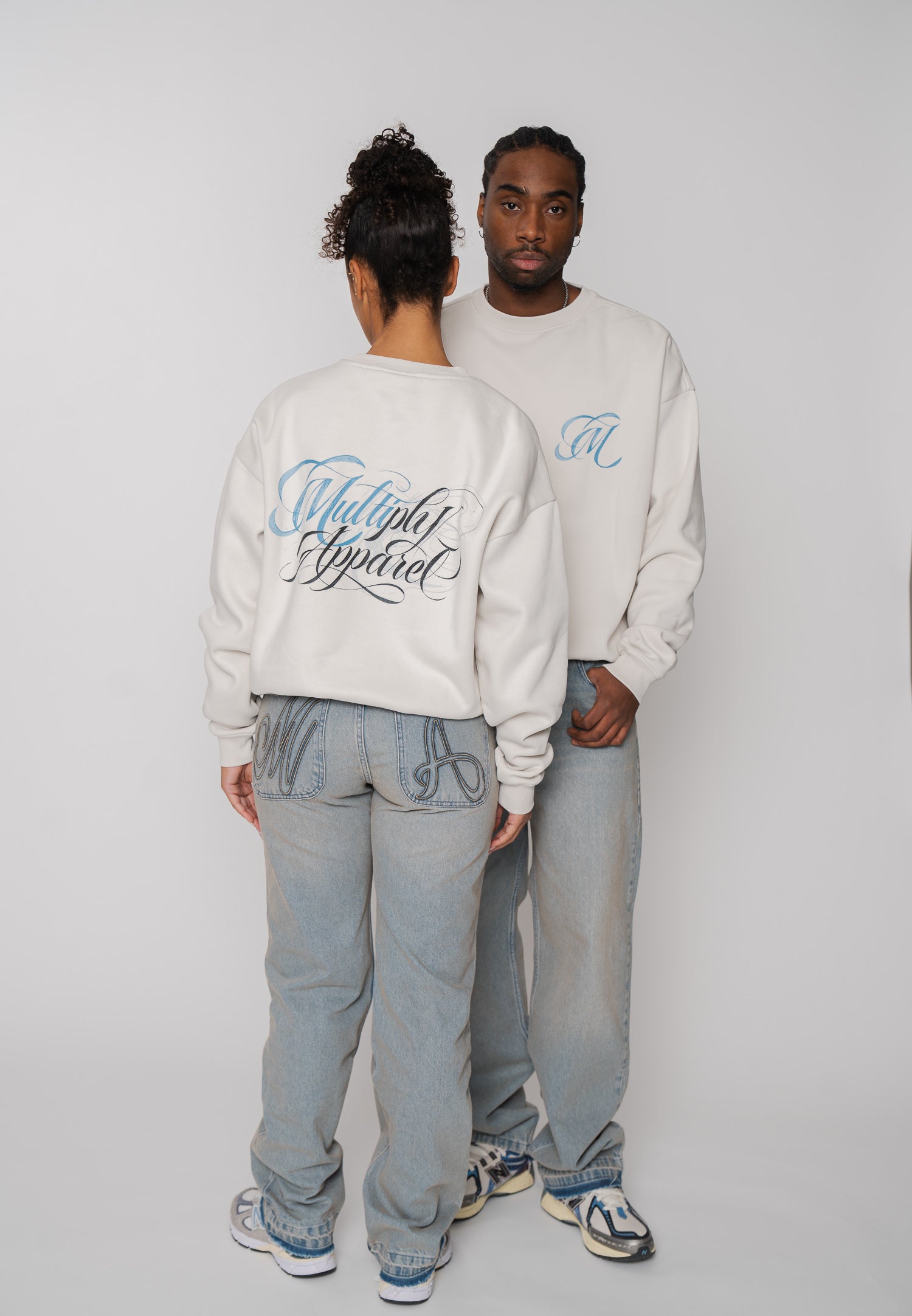 Oversized sweatshirt TATT Vasporous Gray