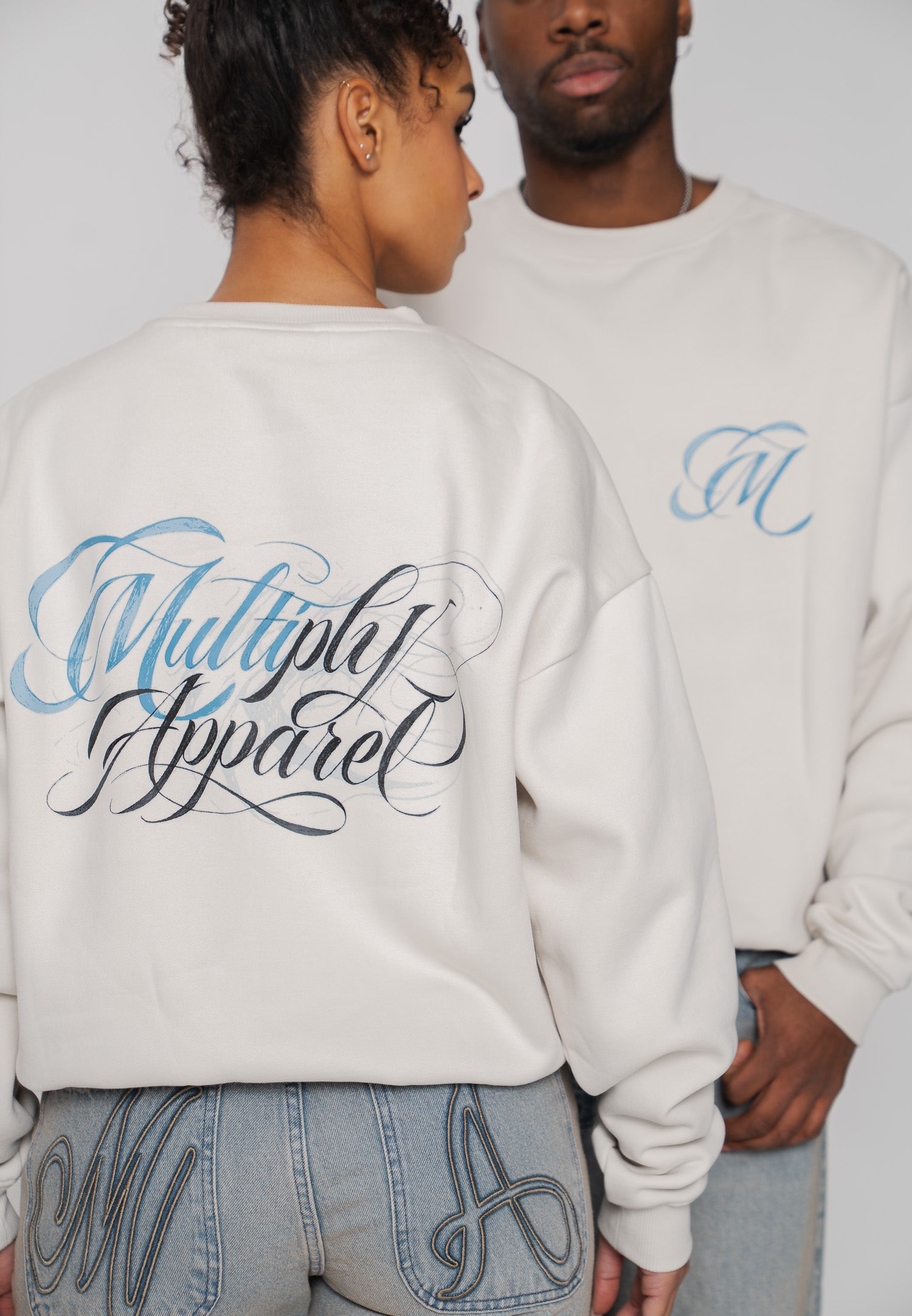 Oversized sweatshirt TATT Vasporous Gray