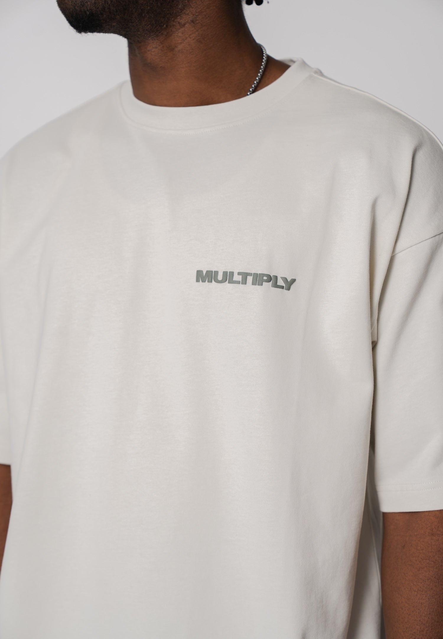 Oversized T-shirt MULTIPLY Straw