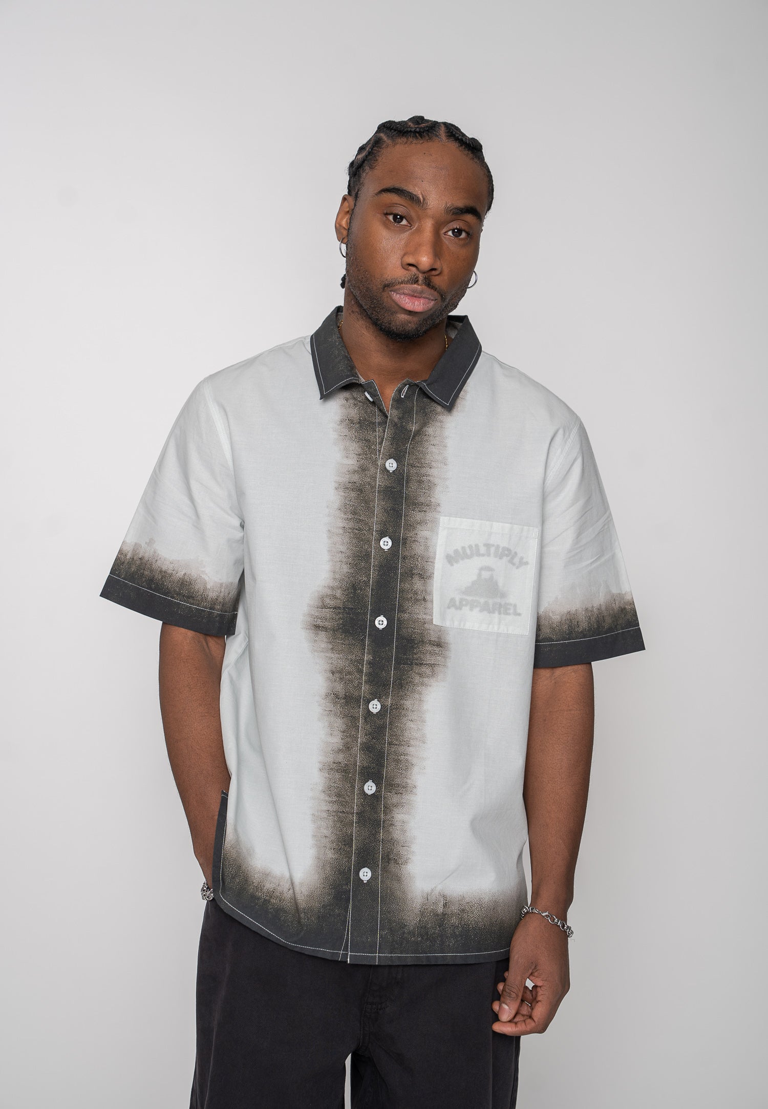 Shirt LAMINOUS Black Soda Washed