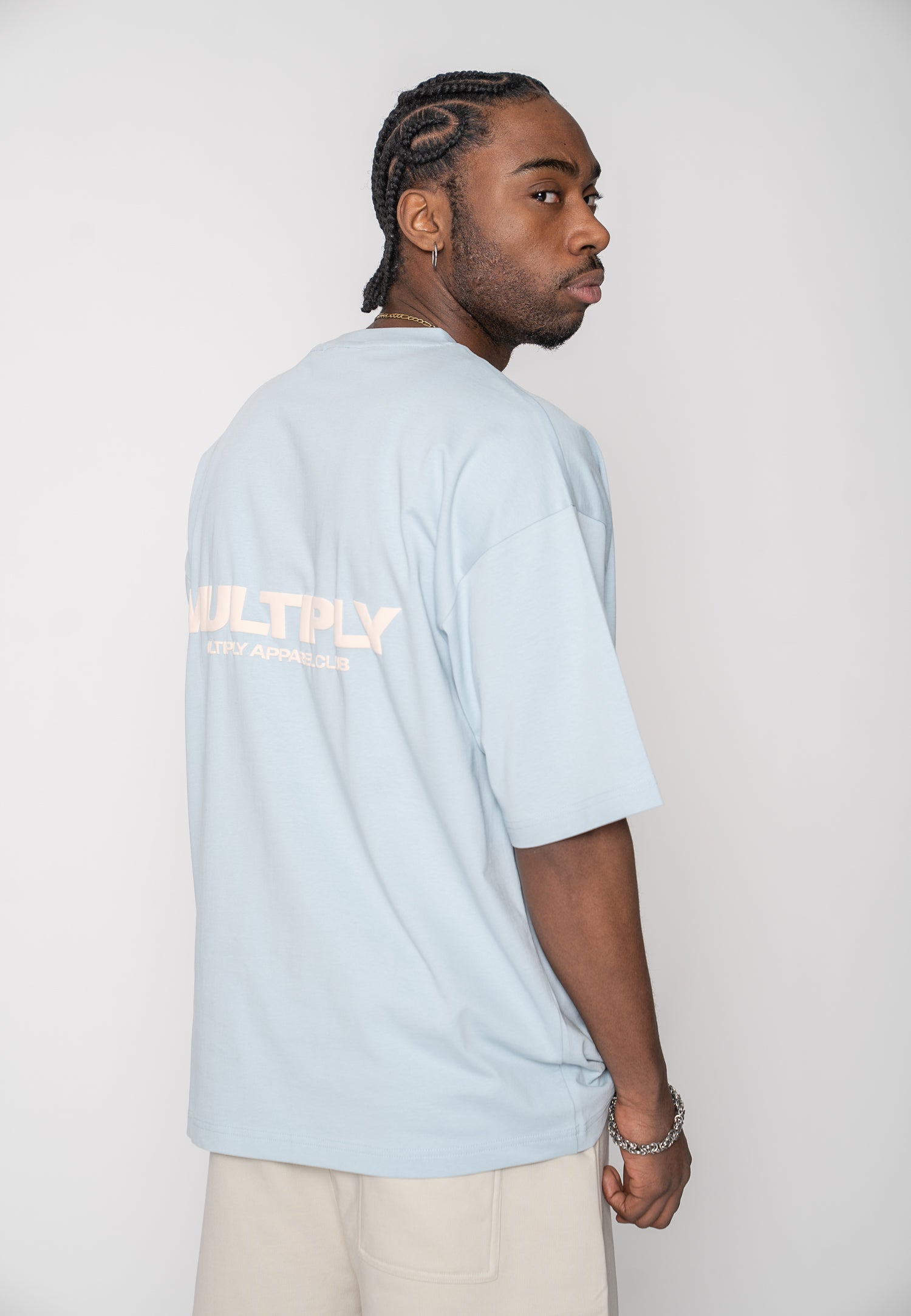 Oversized T-shirt MULTIPLY Straw
