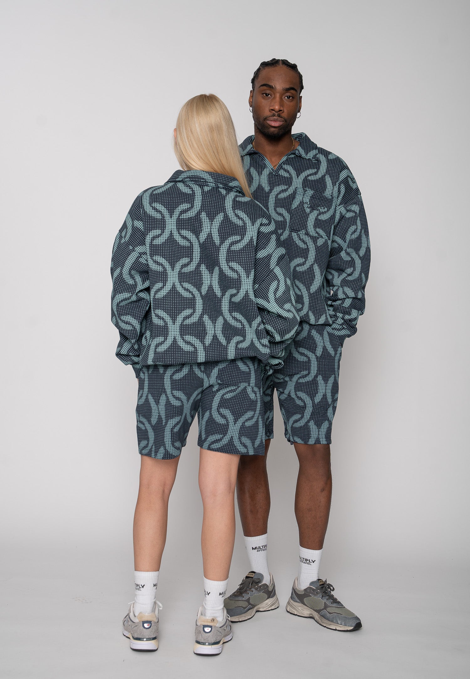 Oversized sweatshirt RIVIERA Fields of Rye