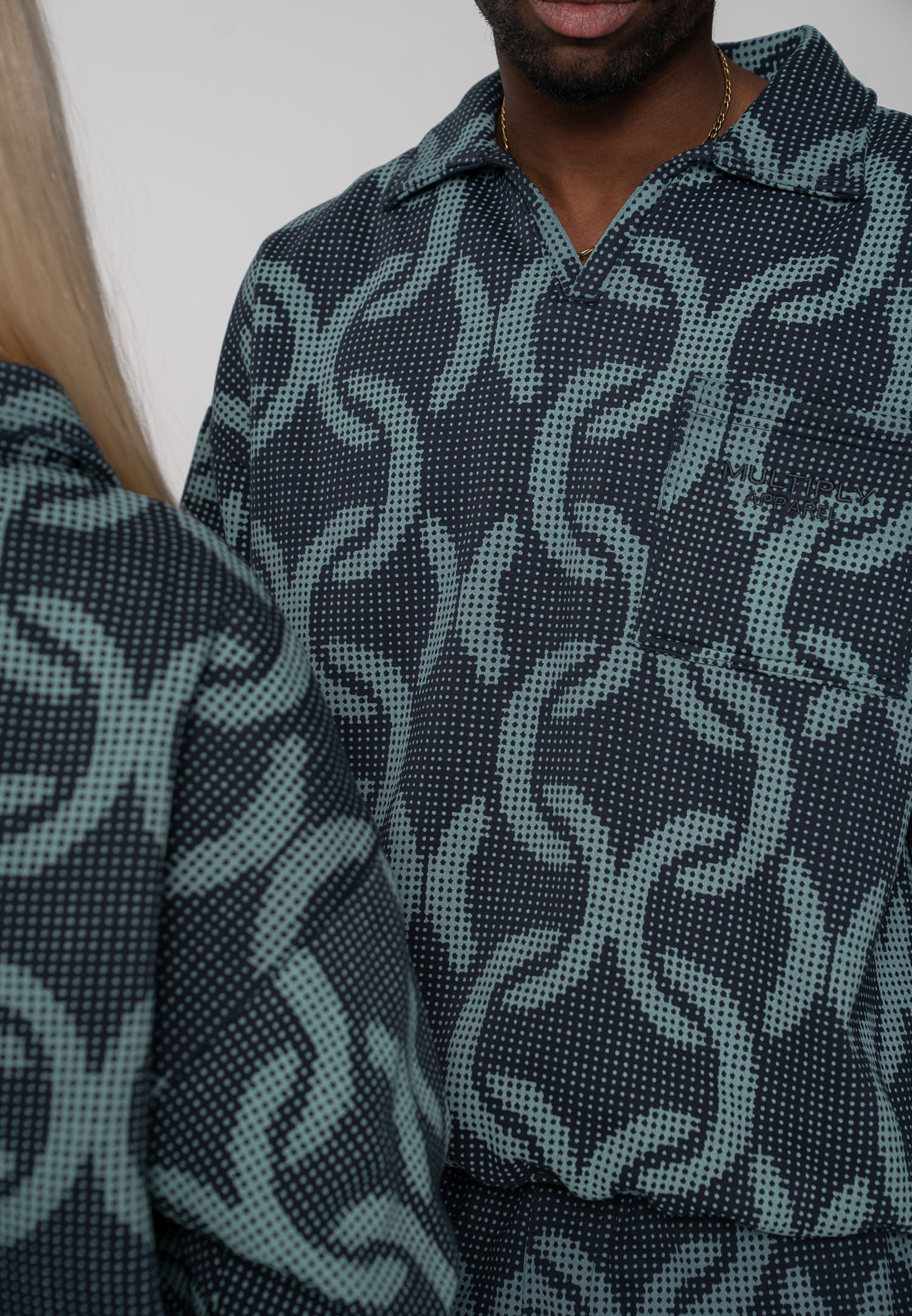 Oversized sweatshirt RIVIERA Fields of Rye