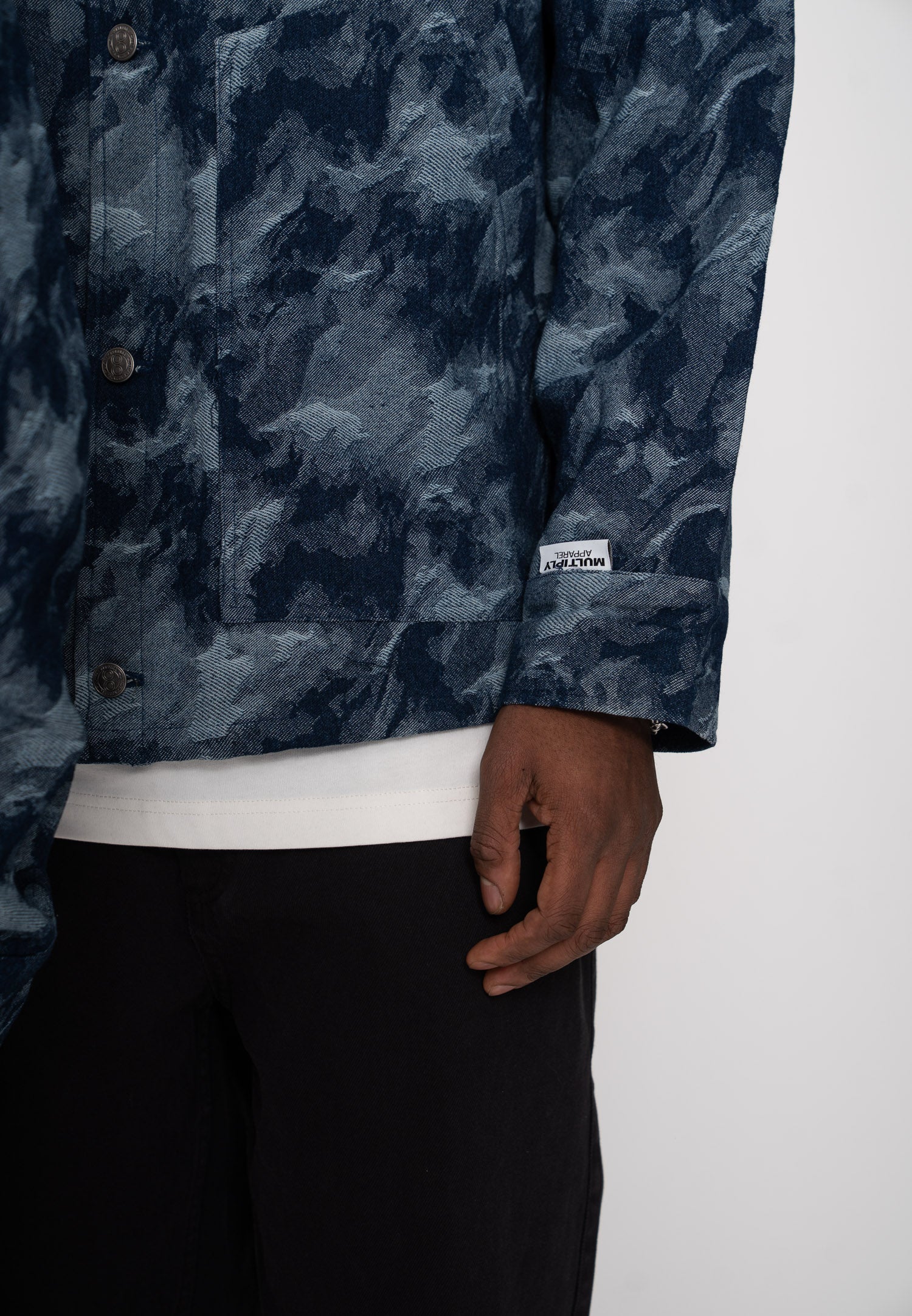 Worker Jacket RIPPLE Midnight Navy