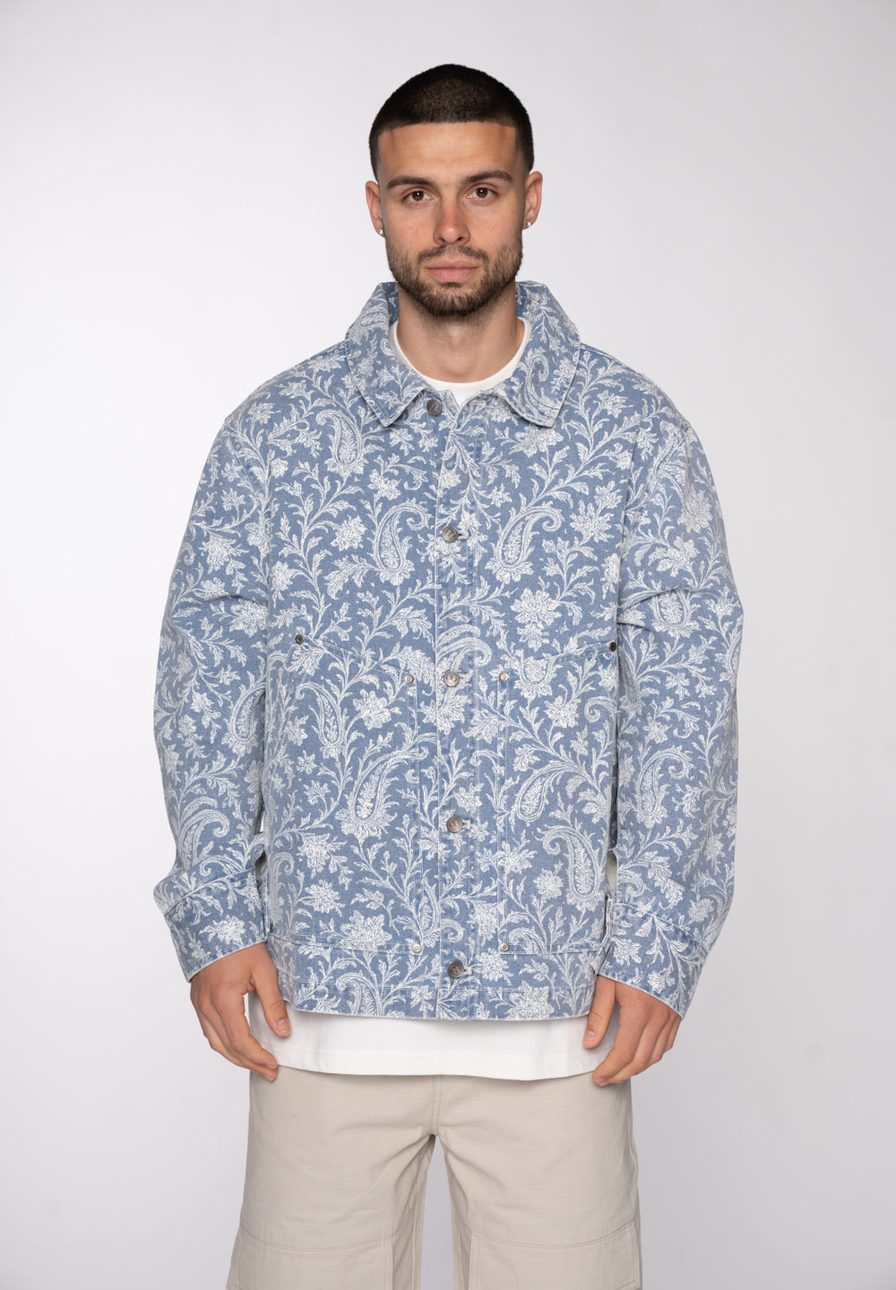 Jeans Jacket PAISLEY ONE Light Blue