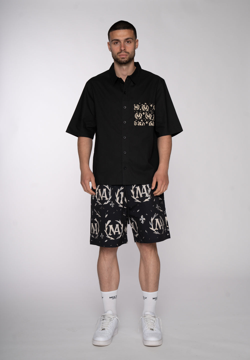 Shirt LAMINOUS Black Soda Washed