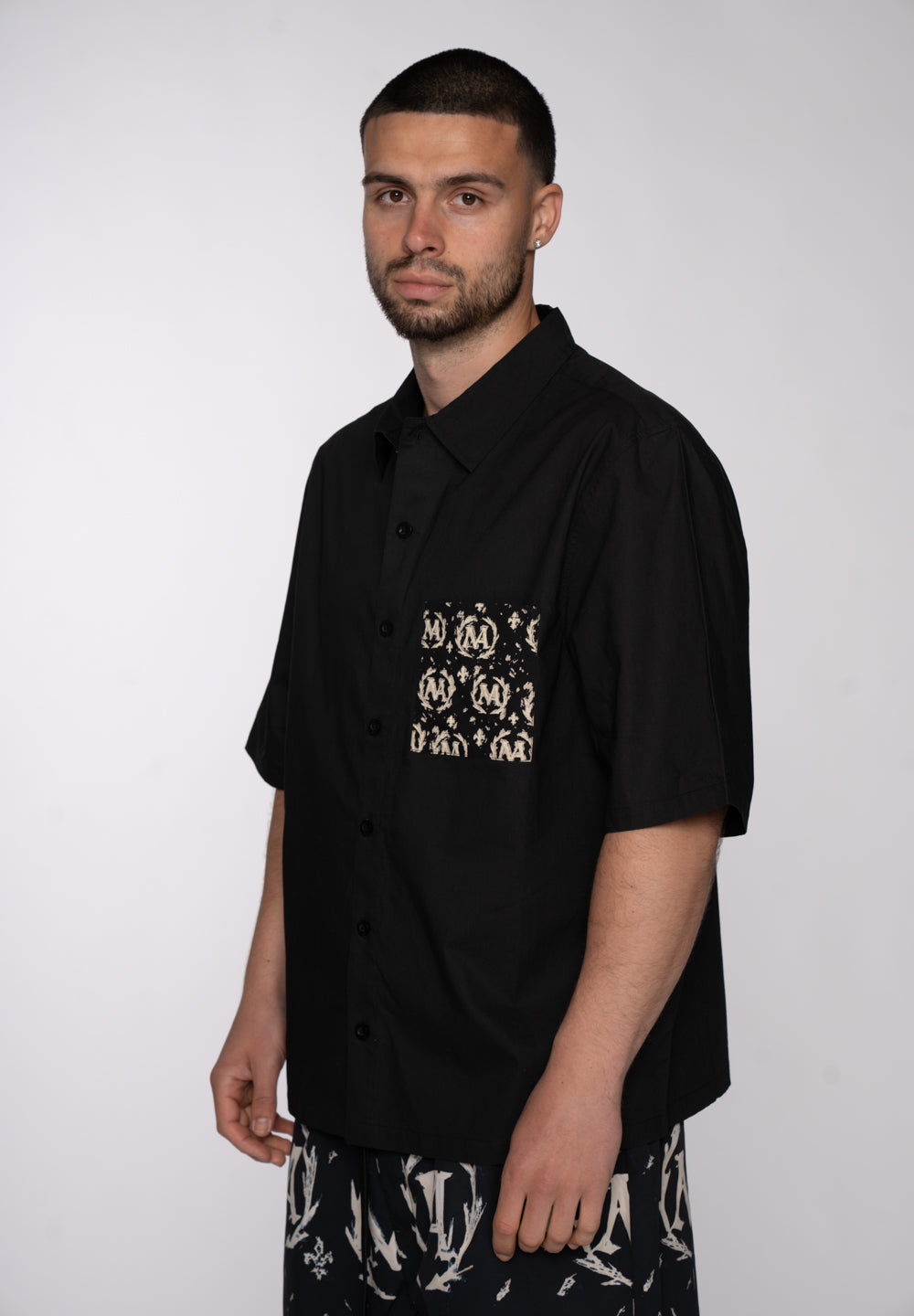 Shirt LAMINOUS Black Soda Washed