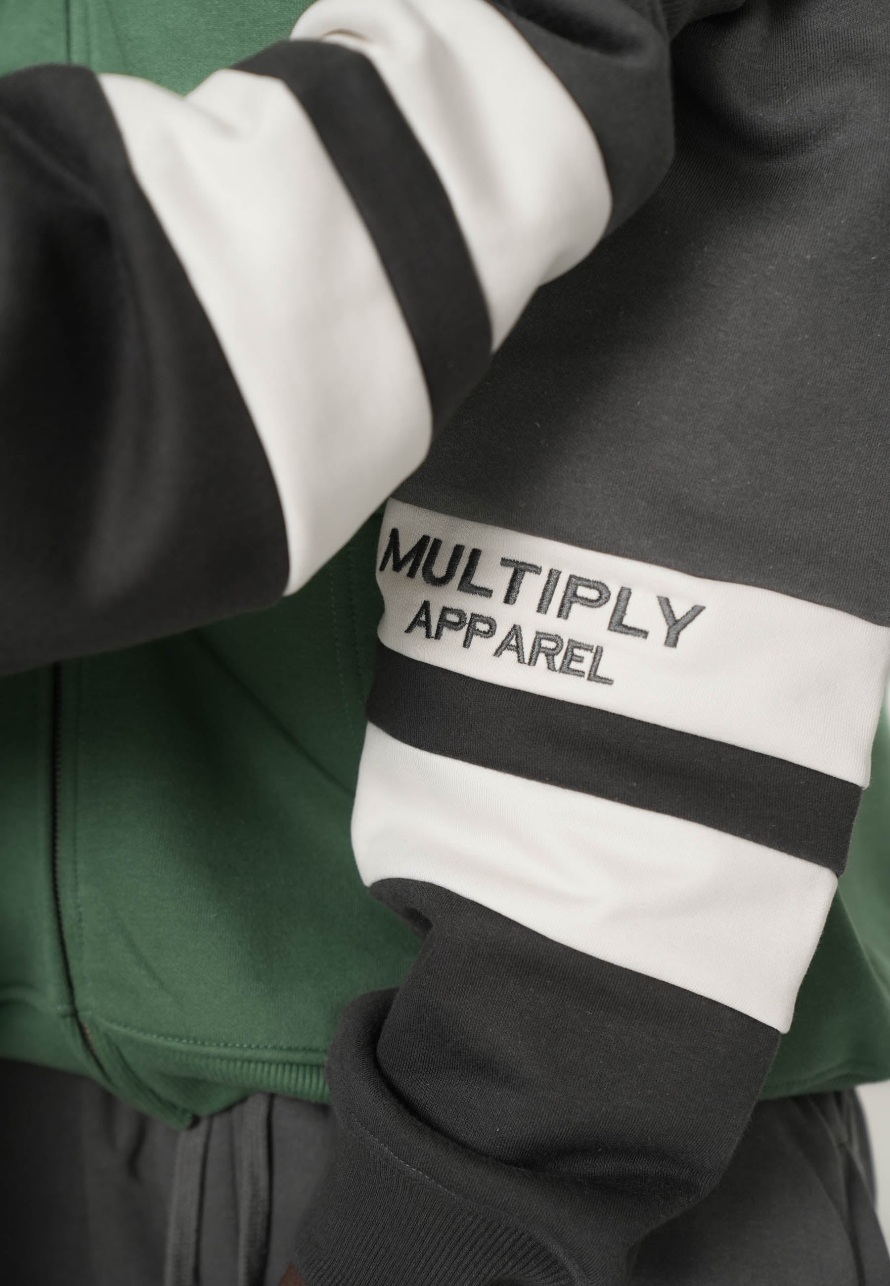 Oversize zip hoodie MULTIPLY Night Shadow