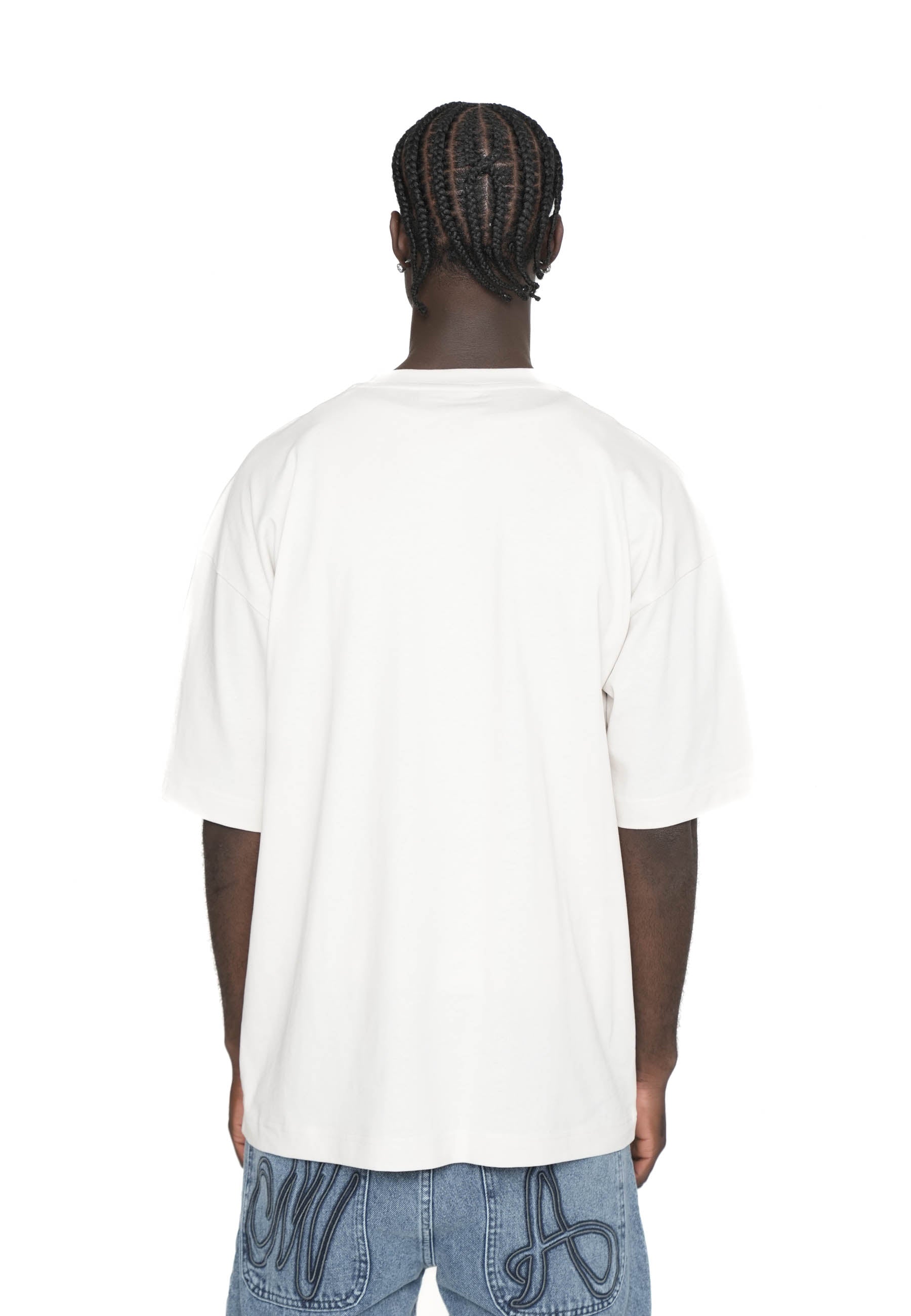 Oversize T-Shirt TAPED Vasporous Gray