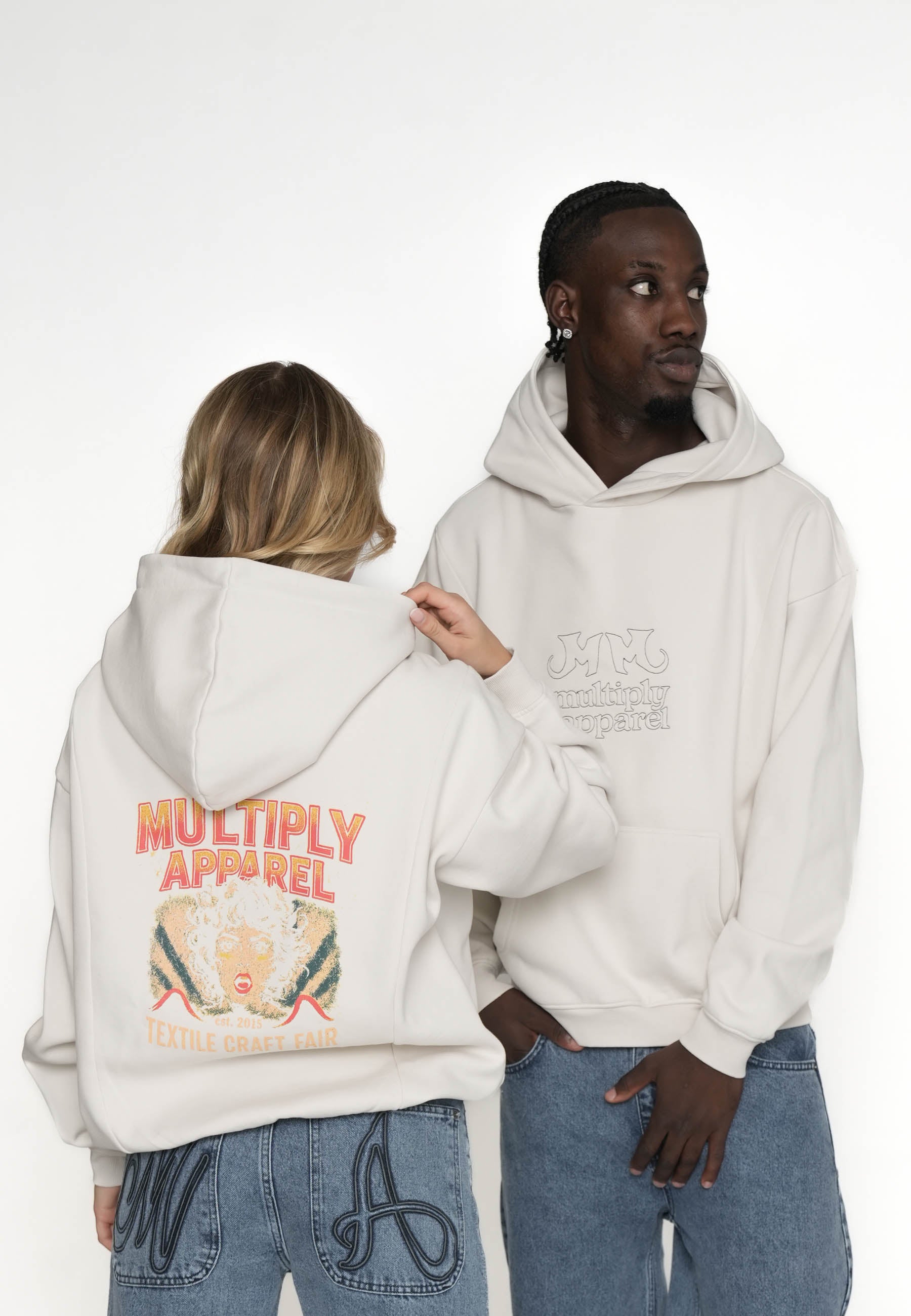 Oversize Hoodie CRAFT FAIR  Vasporous Gray