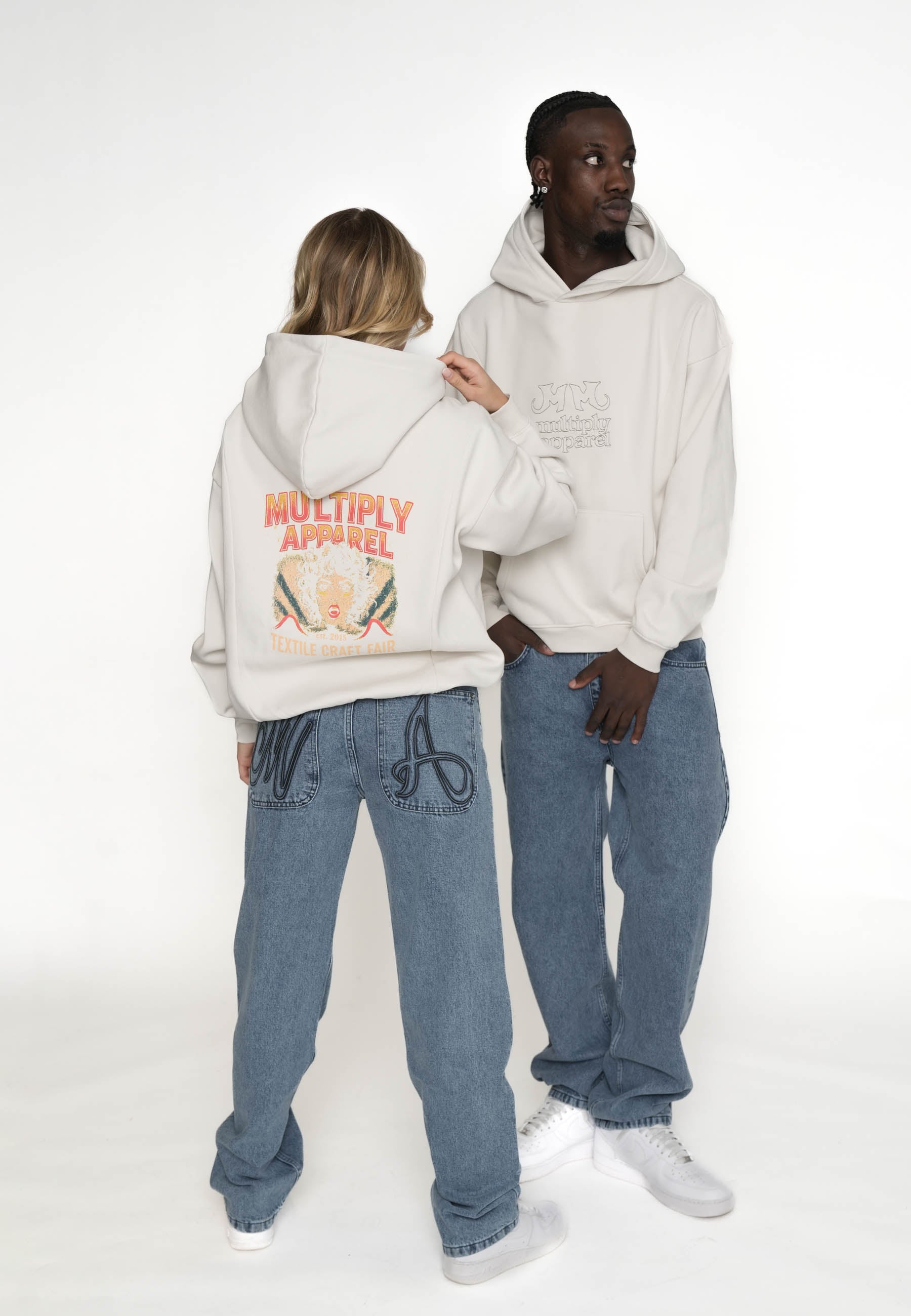 Oversize Hoodie CRAFT FAIR  Vasporous Gray