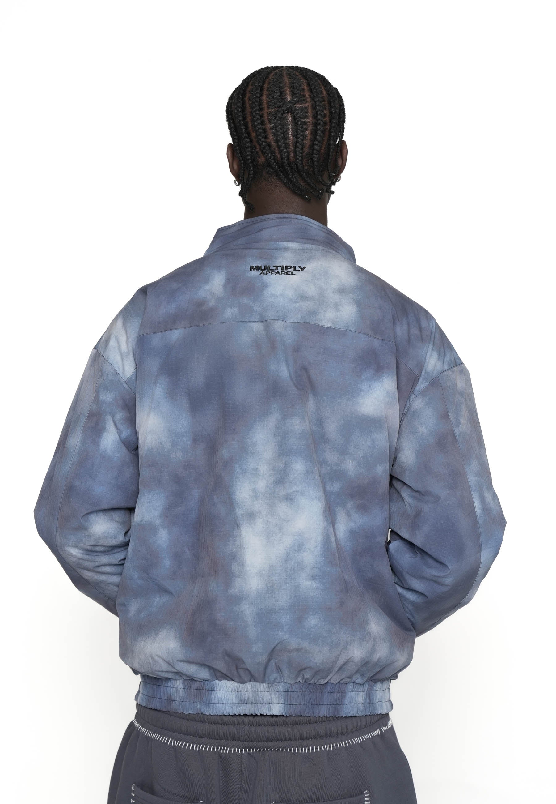 Panneled Windbreaker BREAKER Black