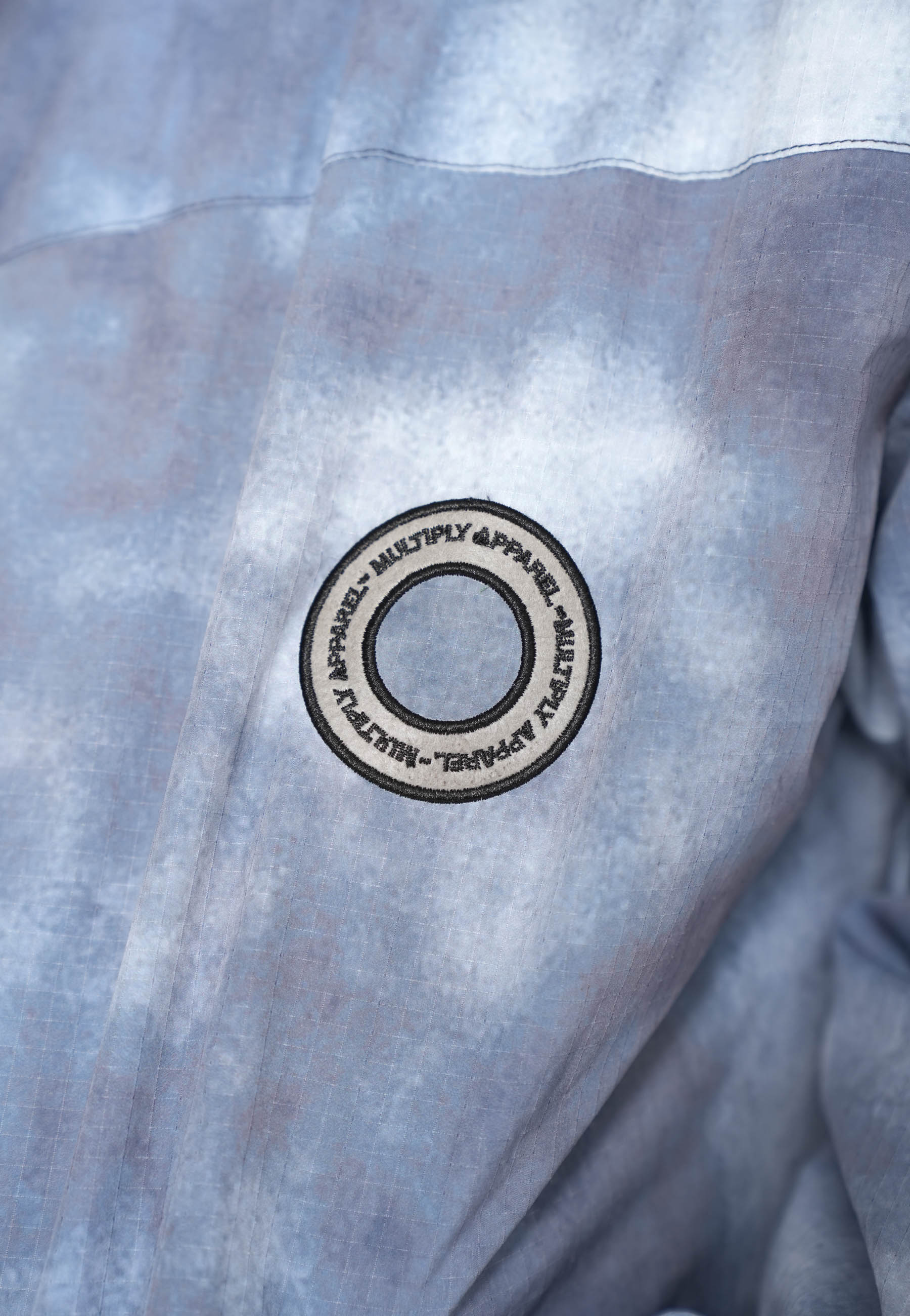 Panneled Windbreaker BREAKER Black