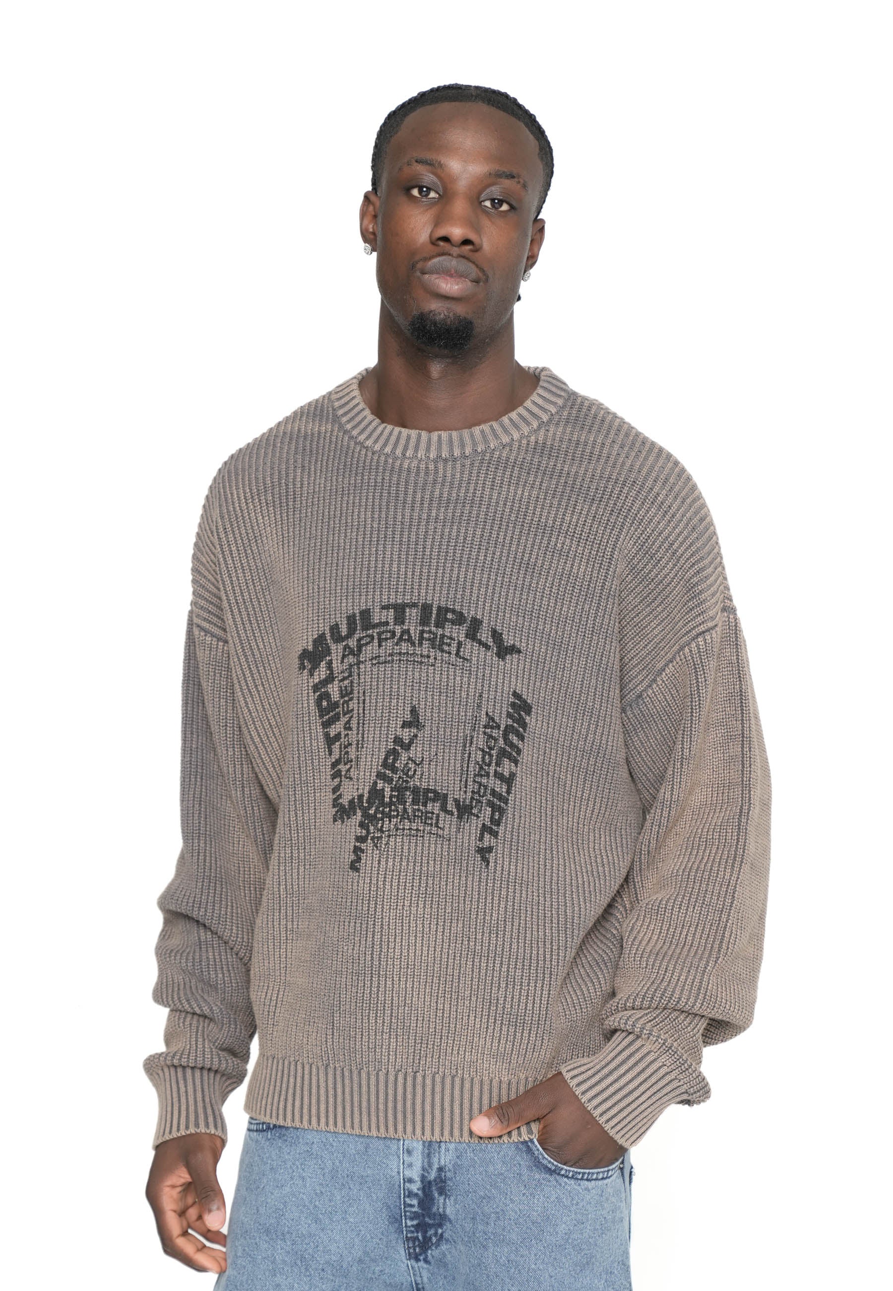 Oversize Sweatshirt TUNNEL Gargoyle
