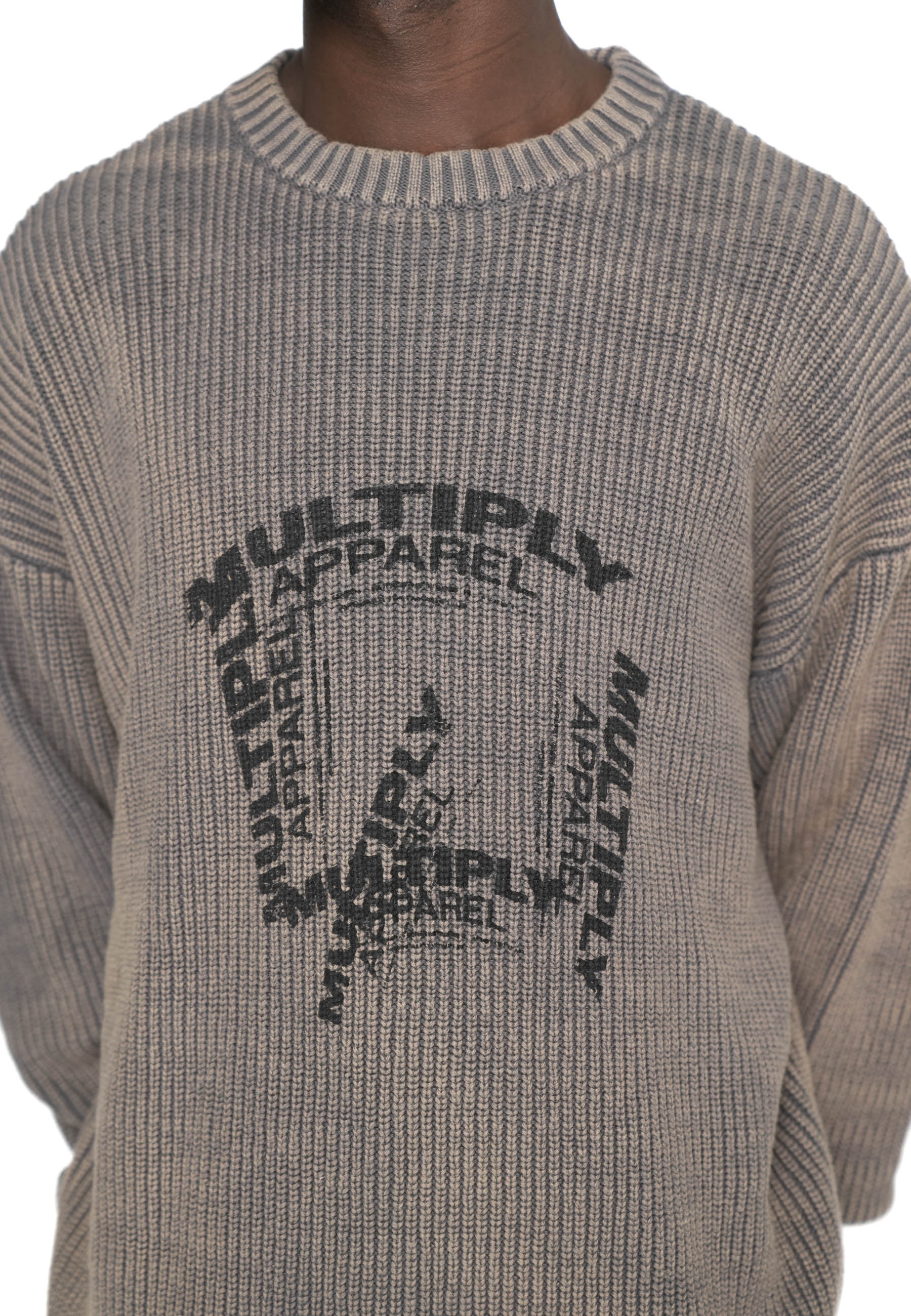 Oversize Sweatshirt TUNNEL Gargoyle