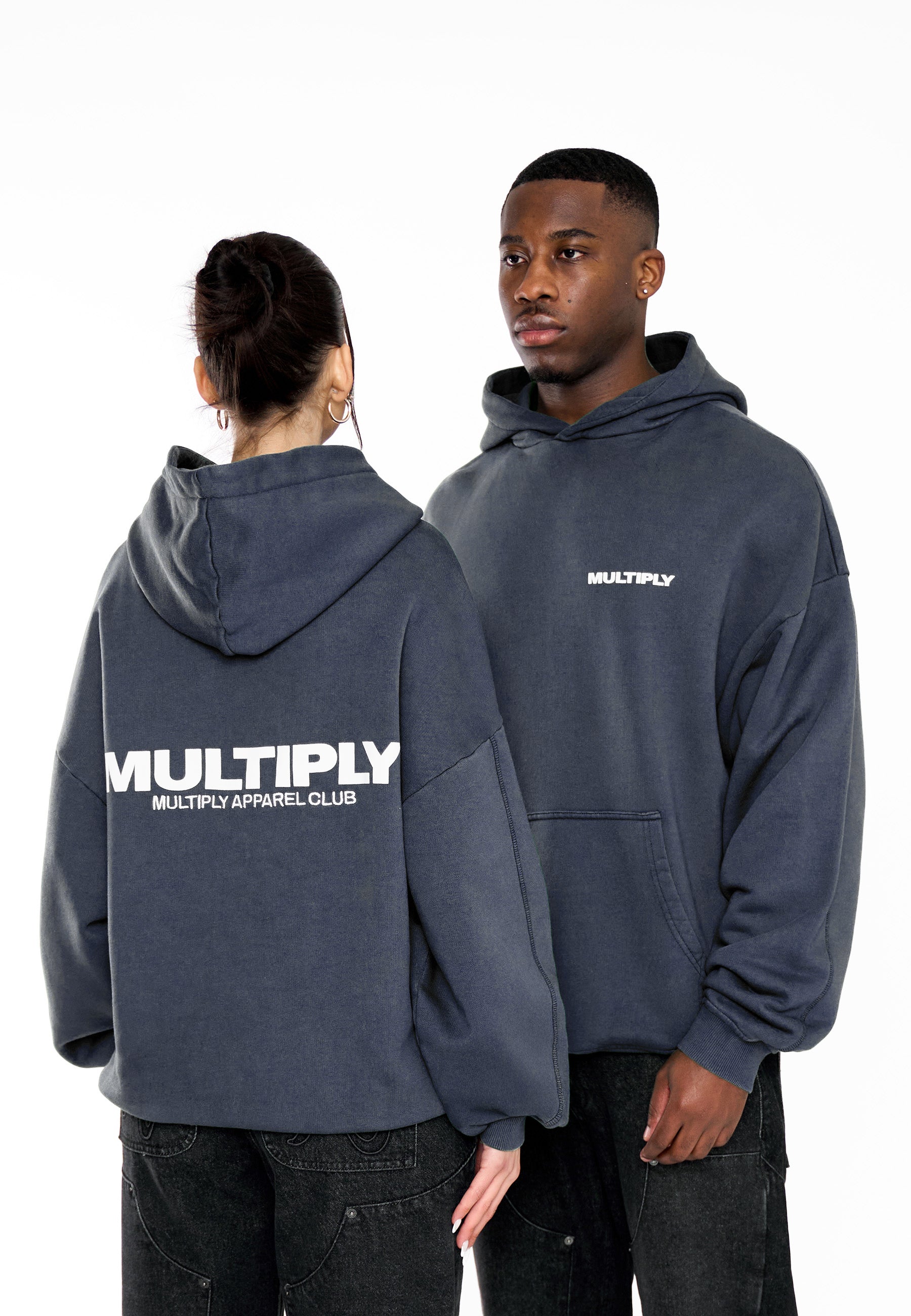 Oversize Hoodie MULTIPLY Odyssey Gray