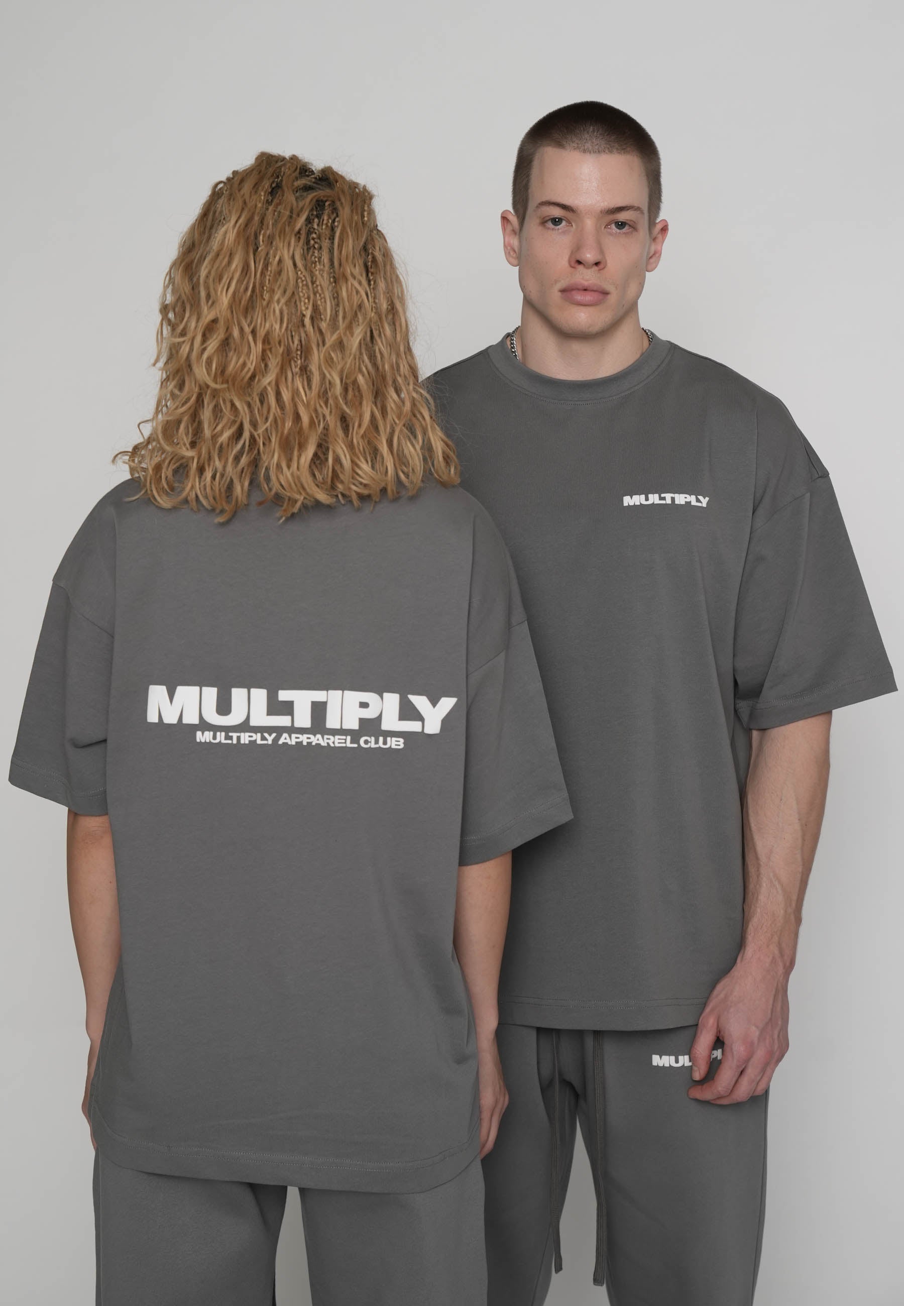 Oversize T-shirt MULTIPLY Gargoyle