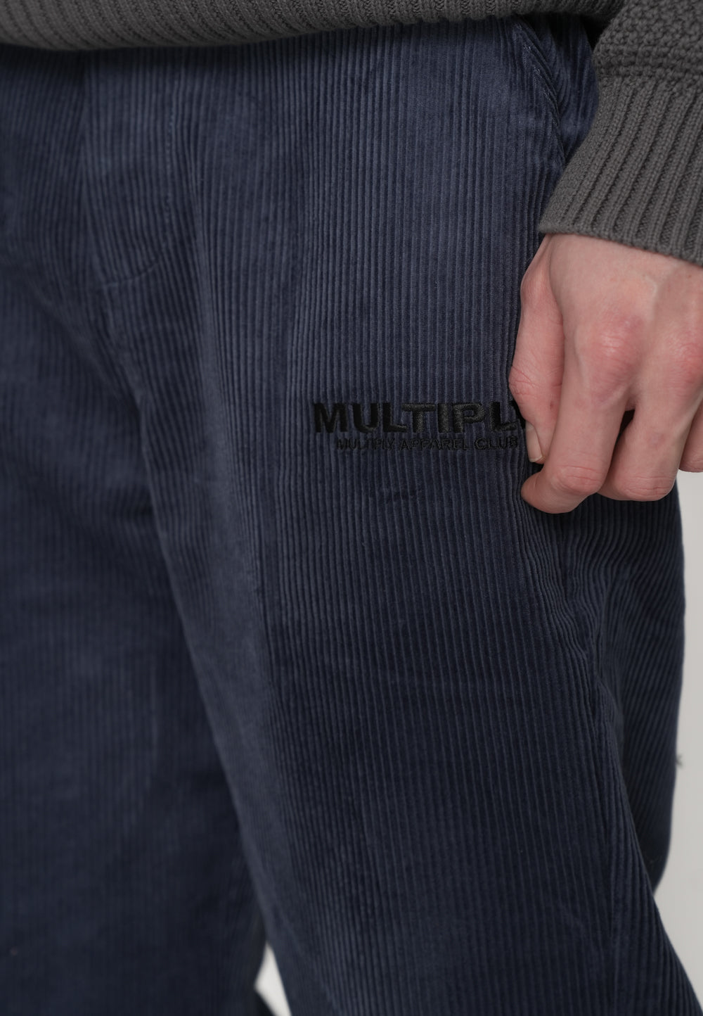 Cord Pants CORDED Ombre Blue