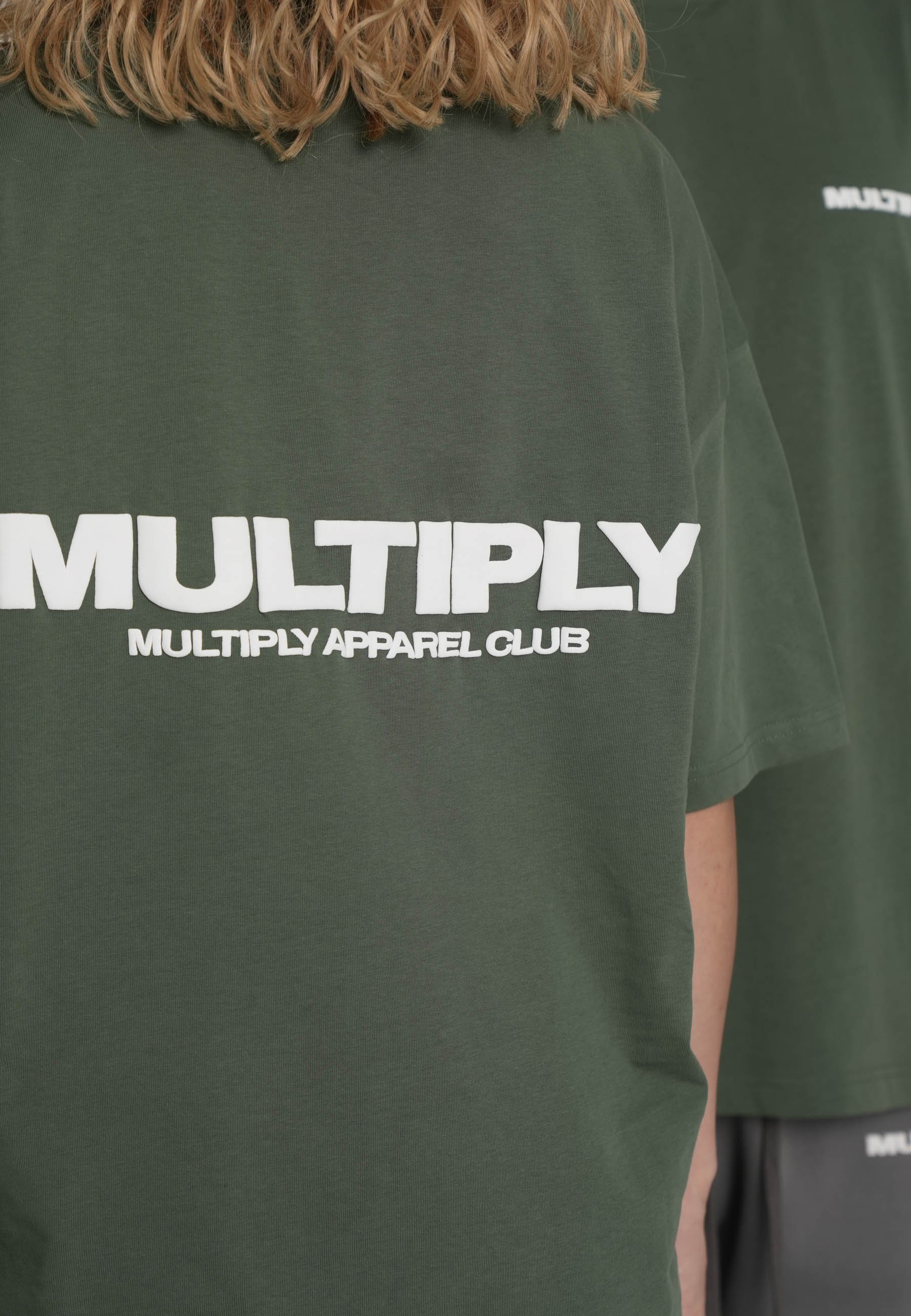 Oversize T-shirt MULTIPLY Duck Green