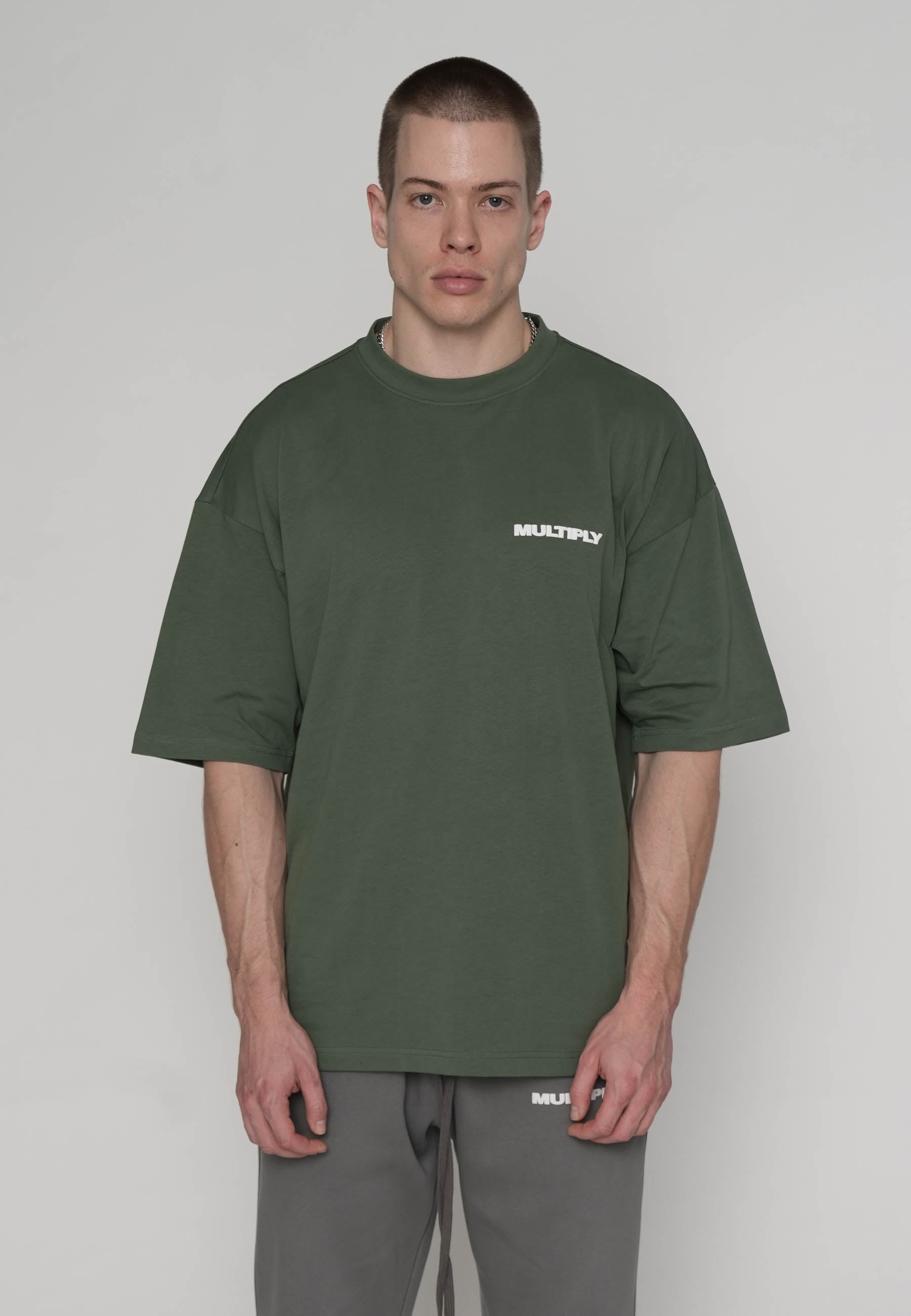Oversize T-shirt MULTIPLY Duck Green