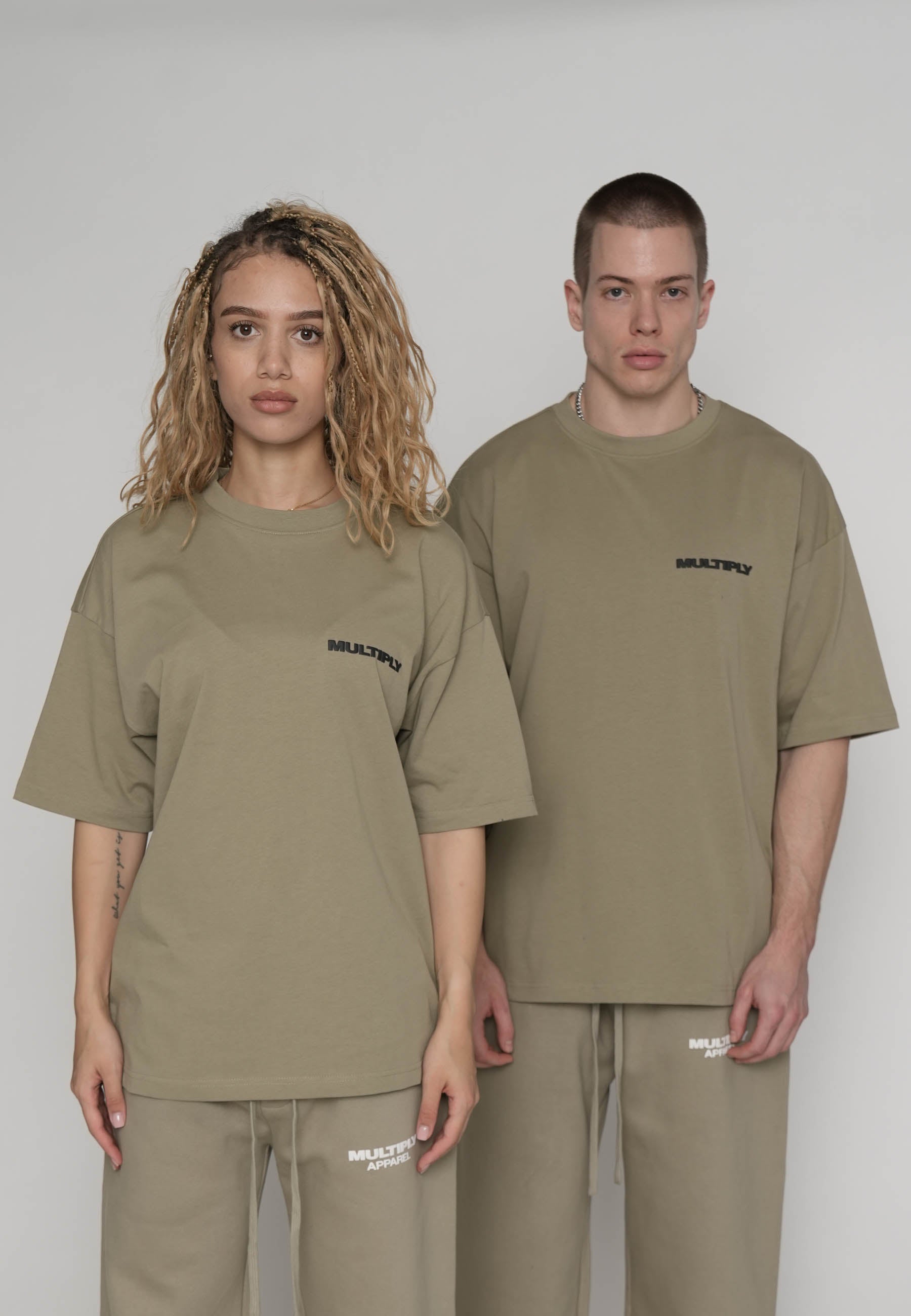 Oversize T-shirt MULTIPLY Laurel Oak