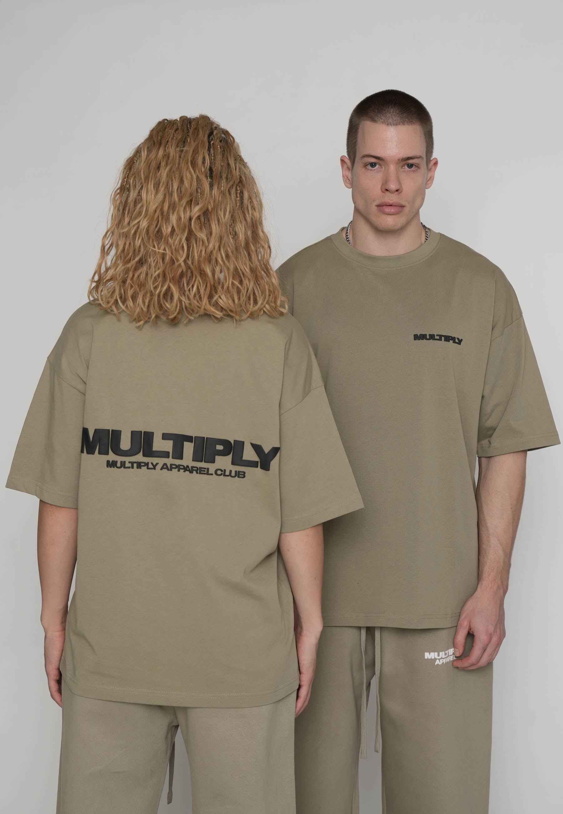 Oversize T-shirt MULTIPLY Laurel Oak