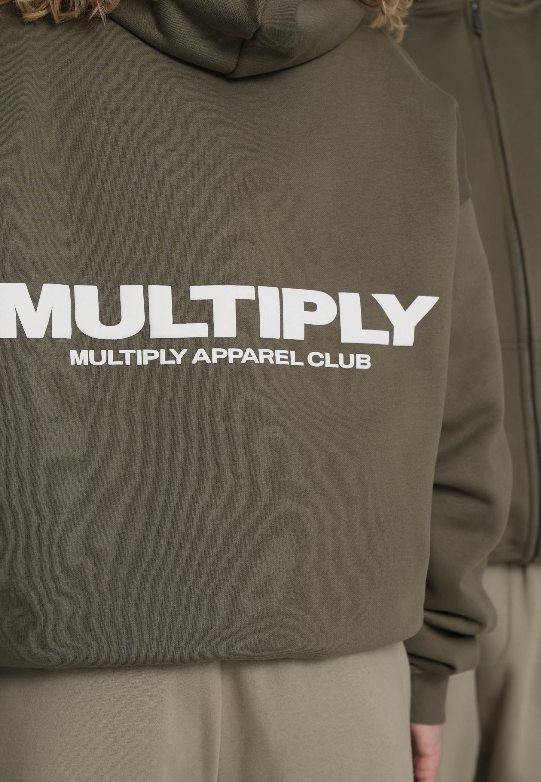 Oversize Zip Hoodie MULTIPLY Kalamata