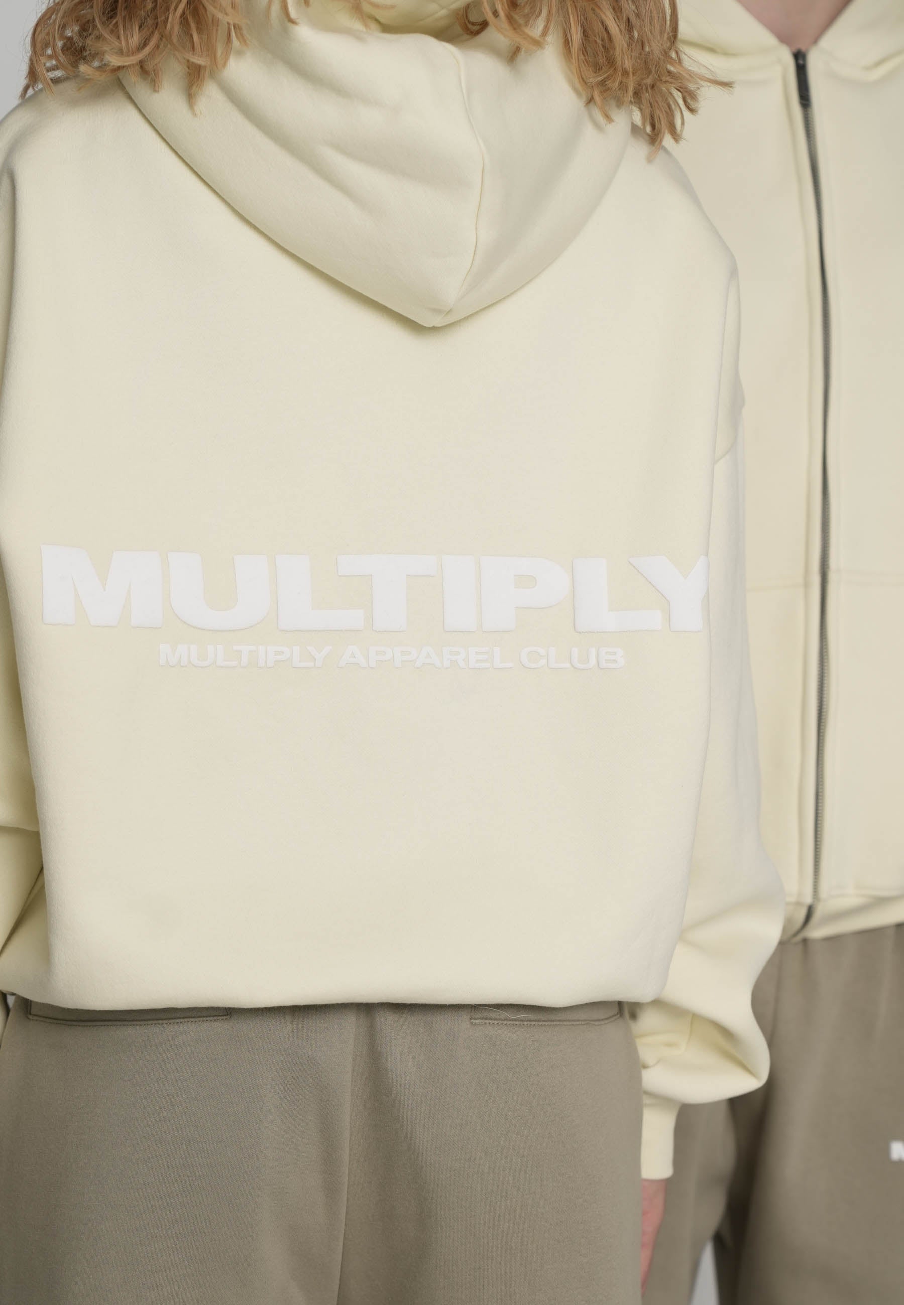Oversize Zip Hoodie MULTIPLY Pear Sorbet