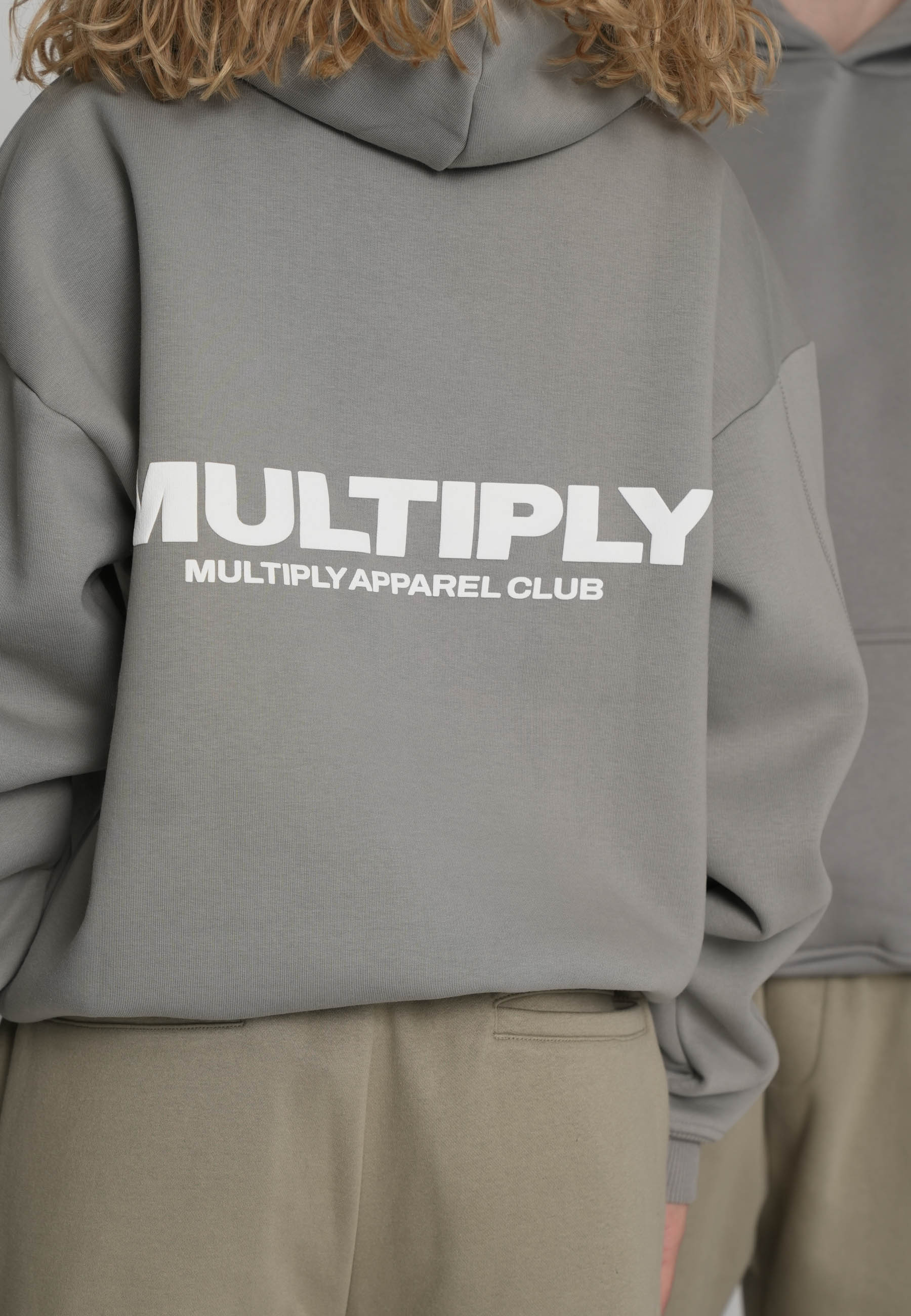 Oversize hoodie MULTIPLY Ultimate Grey