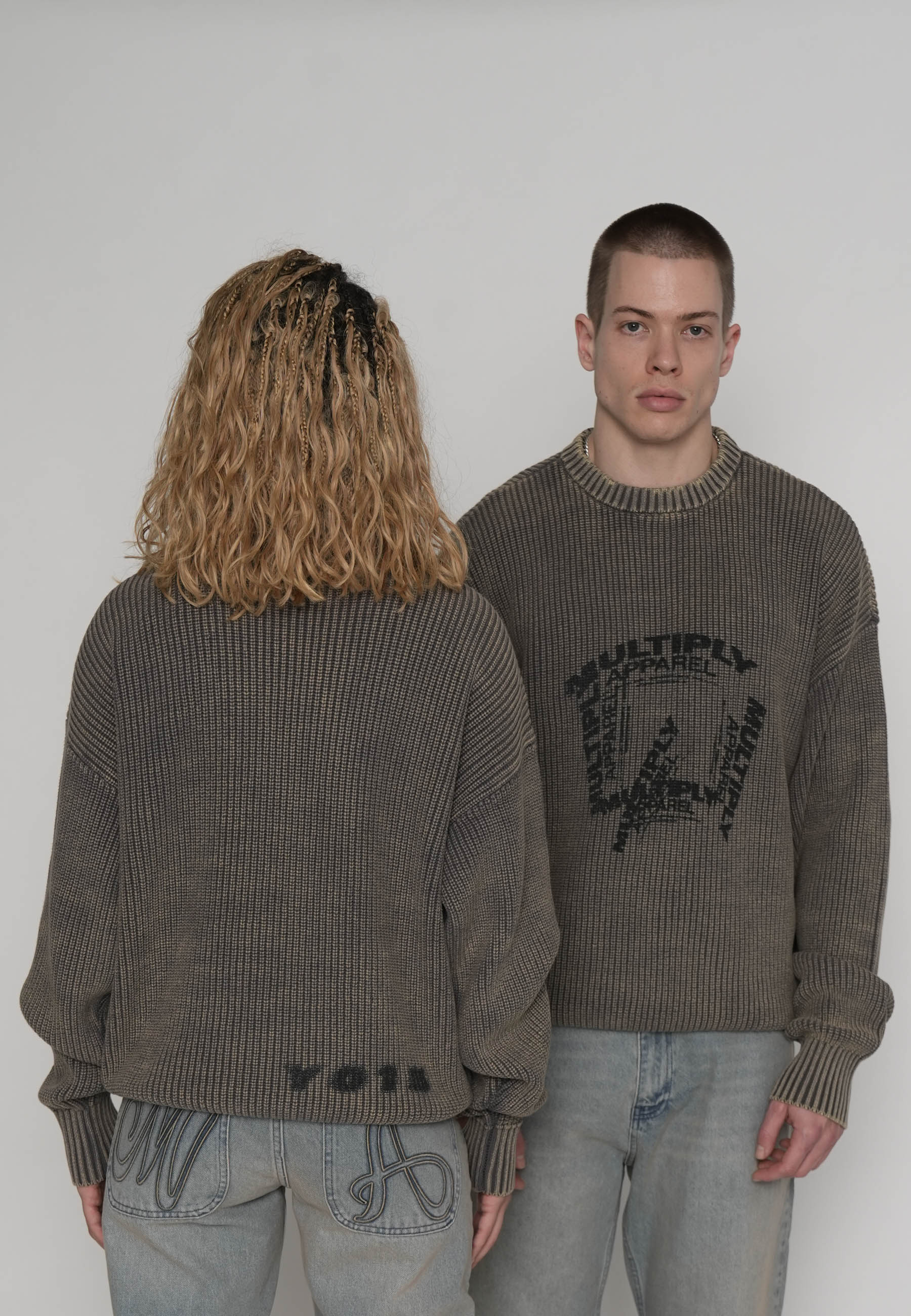 Oversize Sweatshirt TUNNEL Gargoyle