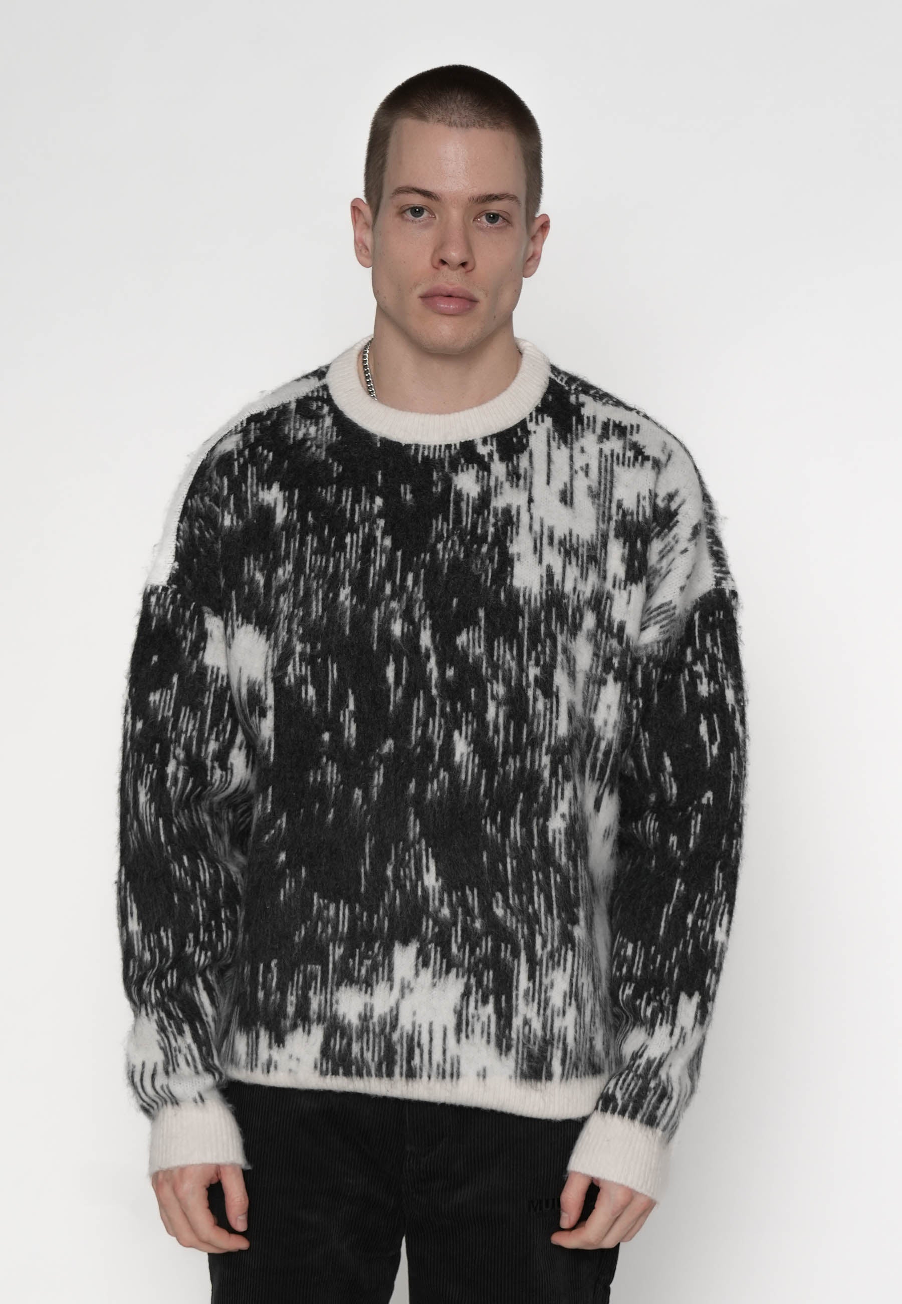 Oversize Sweatshirt BATTLEFIELD Black olive