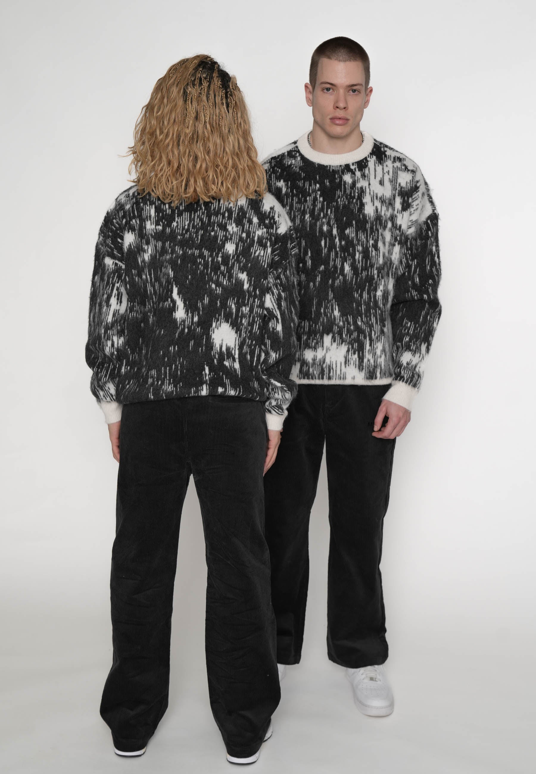 Oversize Sweatshirt BATTLEFIELD Black olive