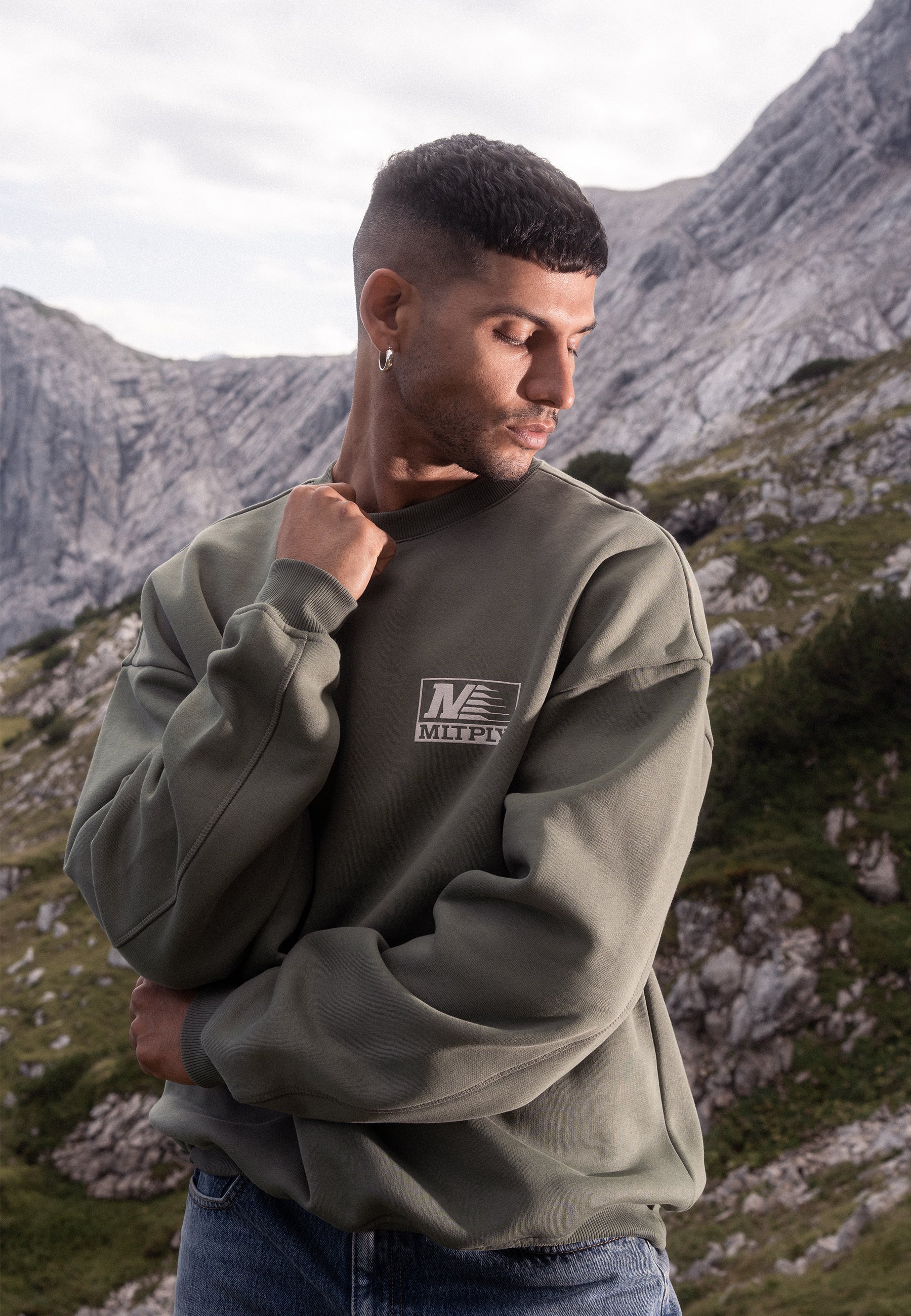 Oversize Sweatshirt PATROL Four Leaf Clover