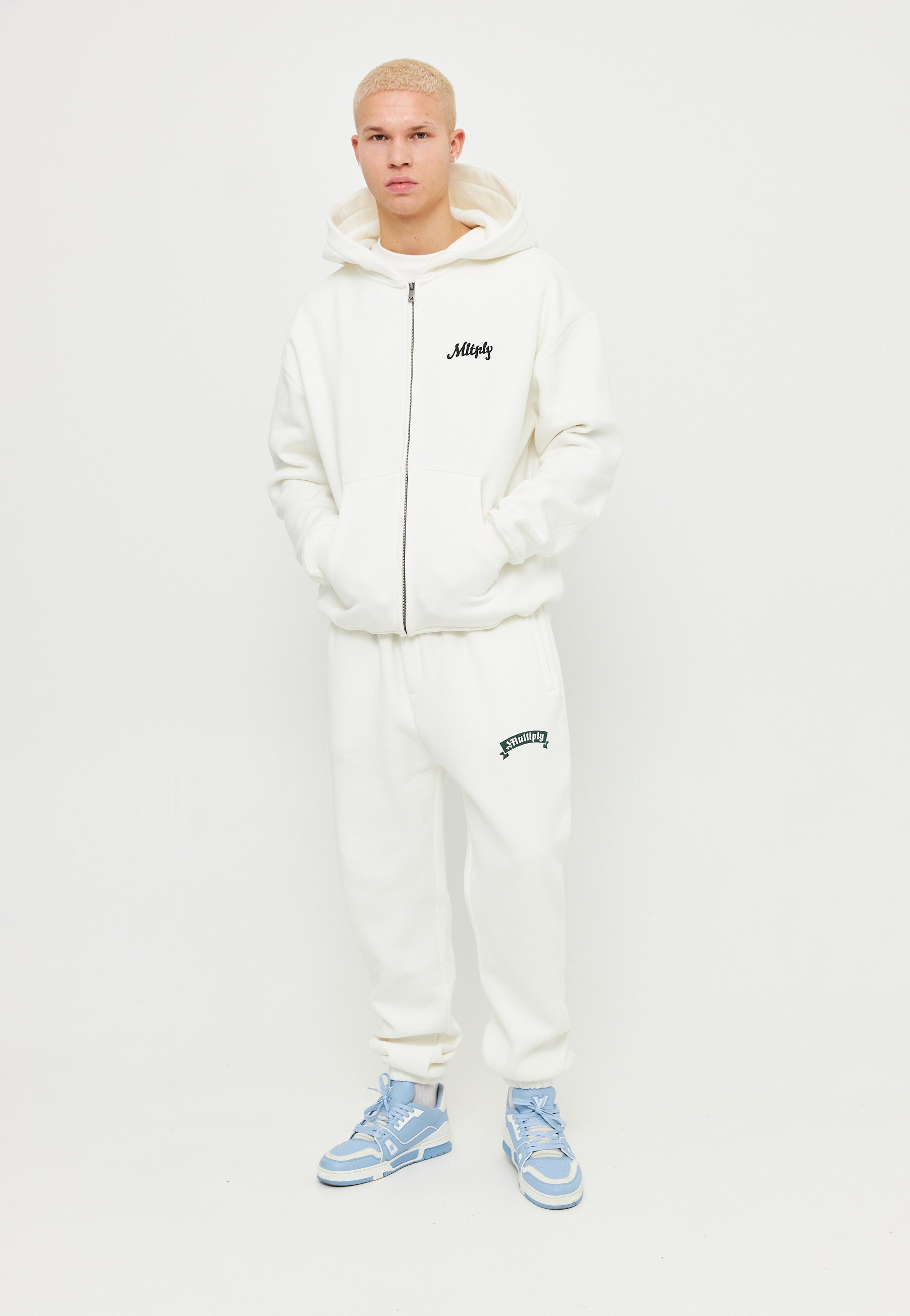 Oversize Zip Hoodie DIFFERENCES Snow White