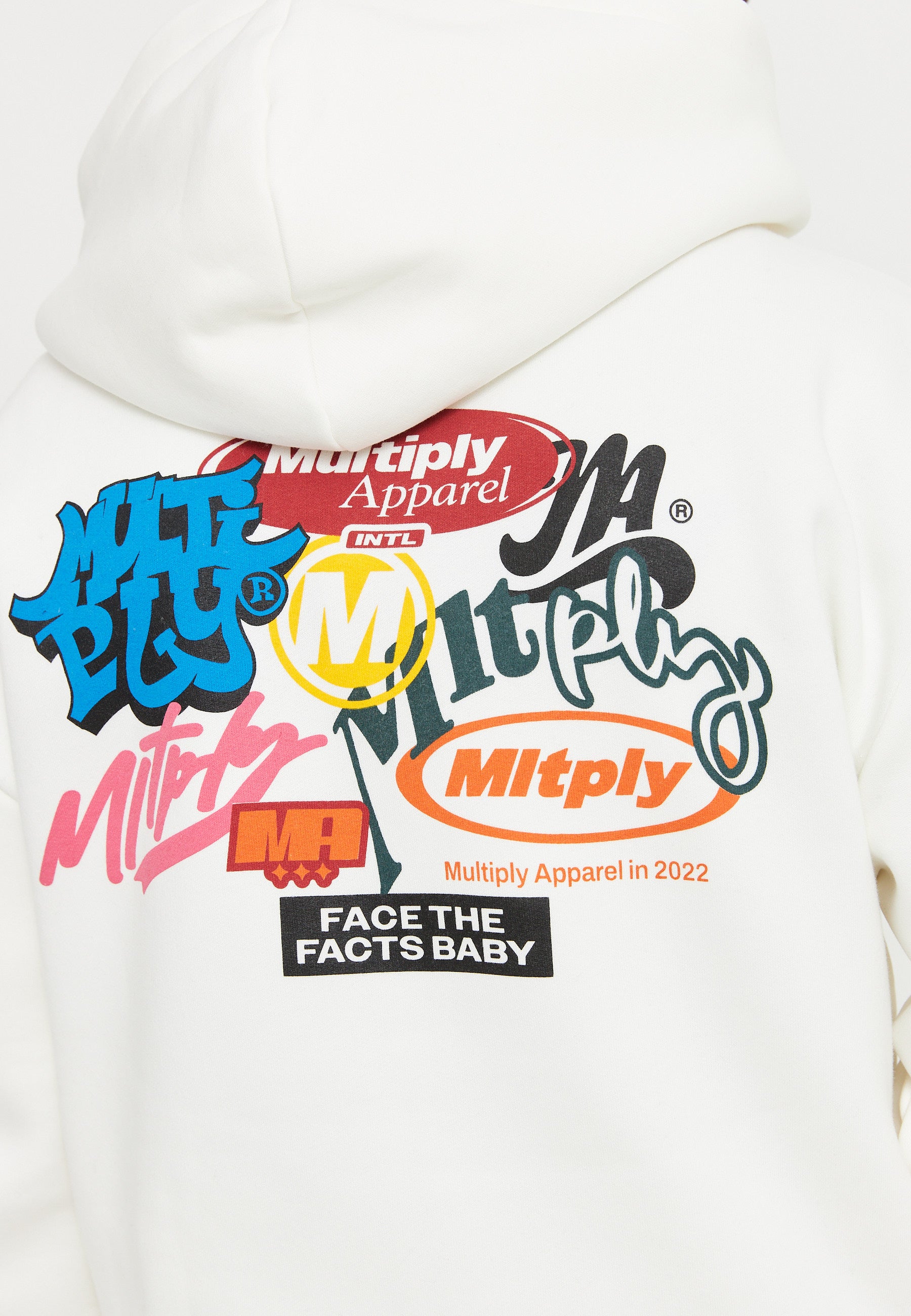 Oversize Zip Hoodie DIFFERENCES Snow White